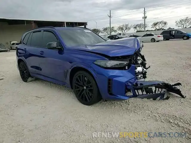 14 fotografías del automóvil dañado 5UX33EU09R9T85271 BMW X5 M60I 2024