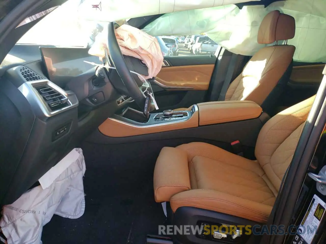 7 fotografías del automóvil dañado 5UX33EU01S9X45834 BMW X5 M60I 2025
