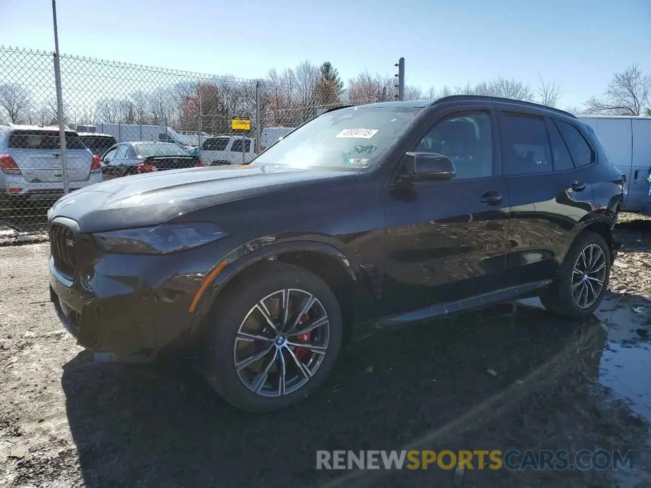 1 fotografías del automóvil dañado 5UX33EU08S9Y18536 BMW X5 M60I 2025