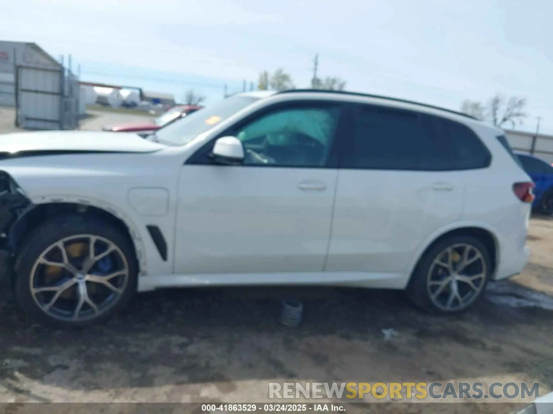 14 fotografías del automóvil dañado 5UXTA6C00M9F04074 BMW X5 PHEV 2021
