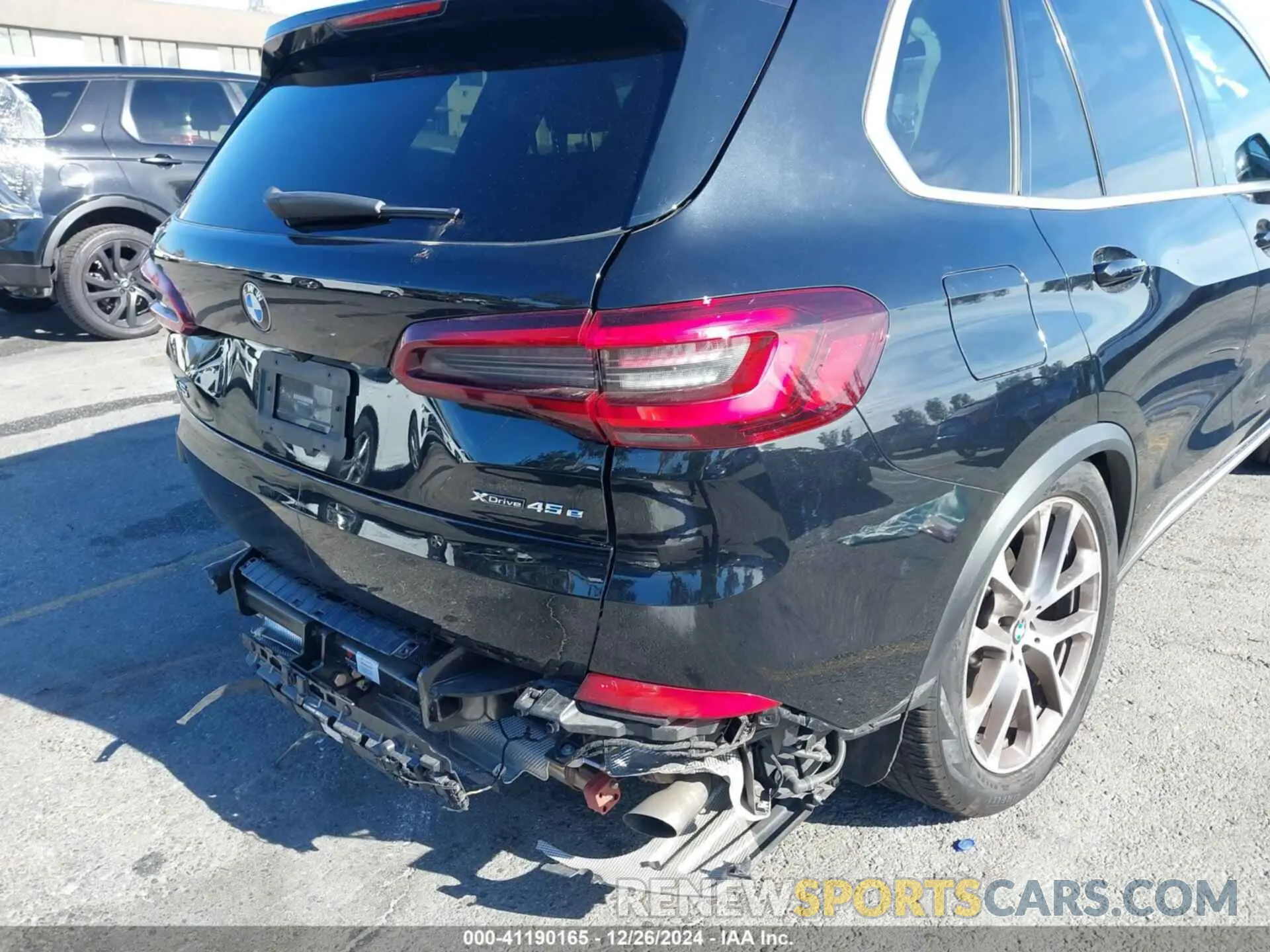 18 fotografías del automóvil dañado 5UXTA6C01M9G60625 BMW X5 PHEV 2021