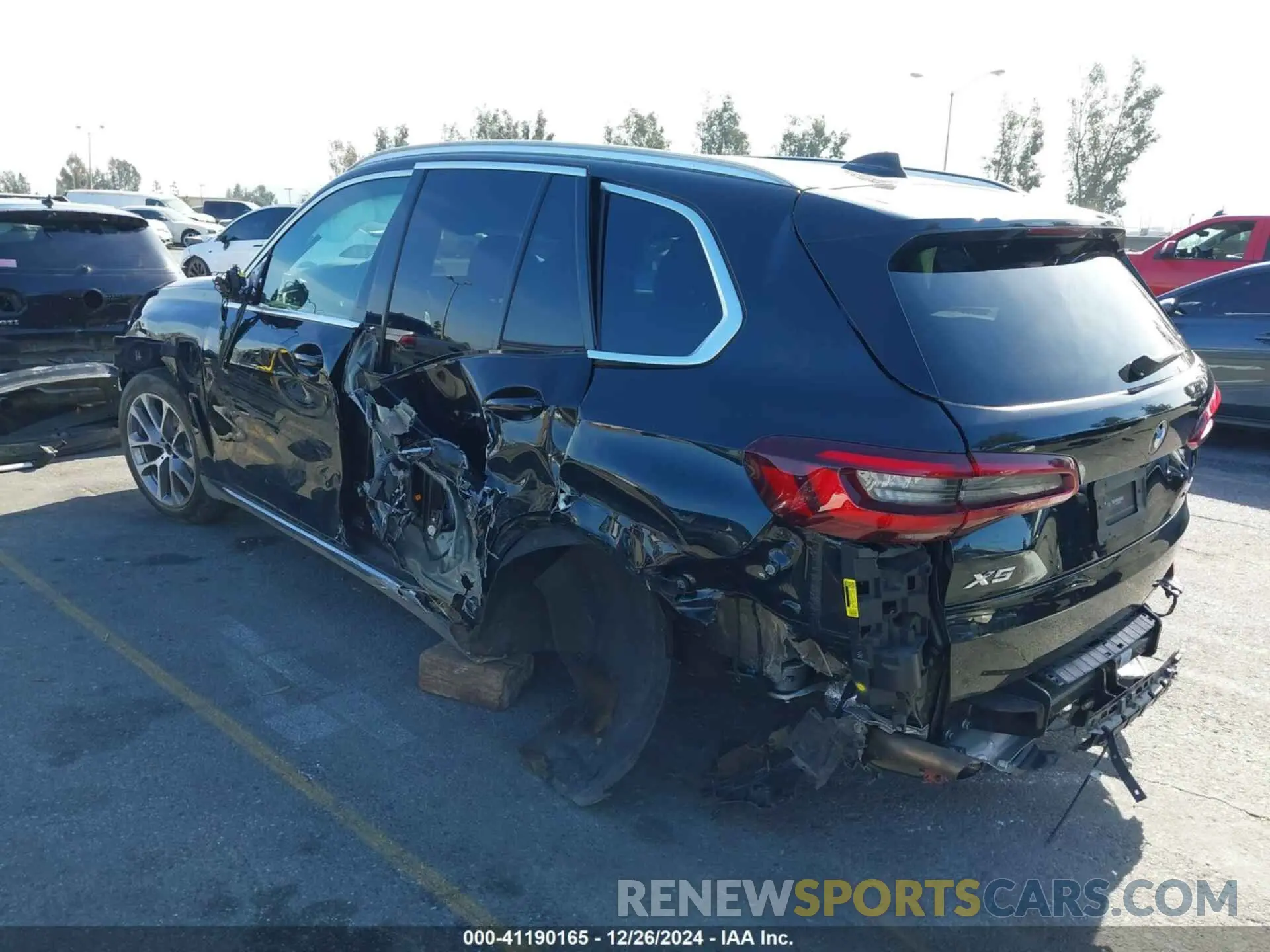 3 fotografías del automóvil dañado 5UXTA6C01M9G60625 BMW X5 PHEV 2021