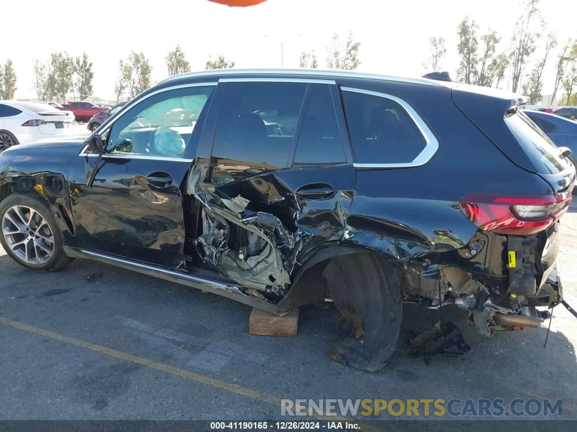 6 fotografías del automóvil dañado 5UXTA6C01M9G60625 BMW X5 PHEV 2021