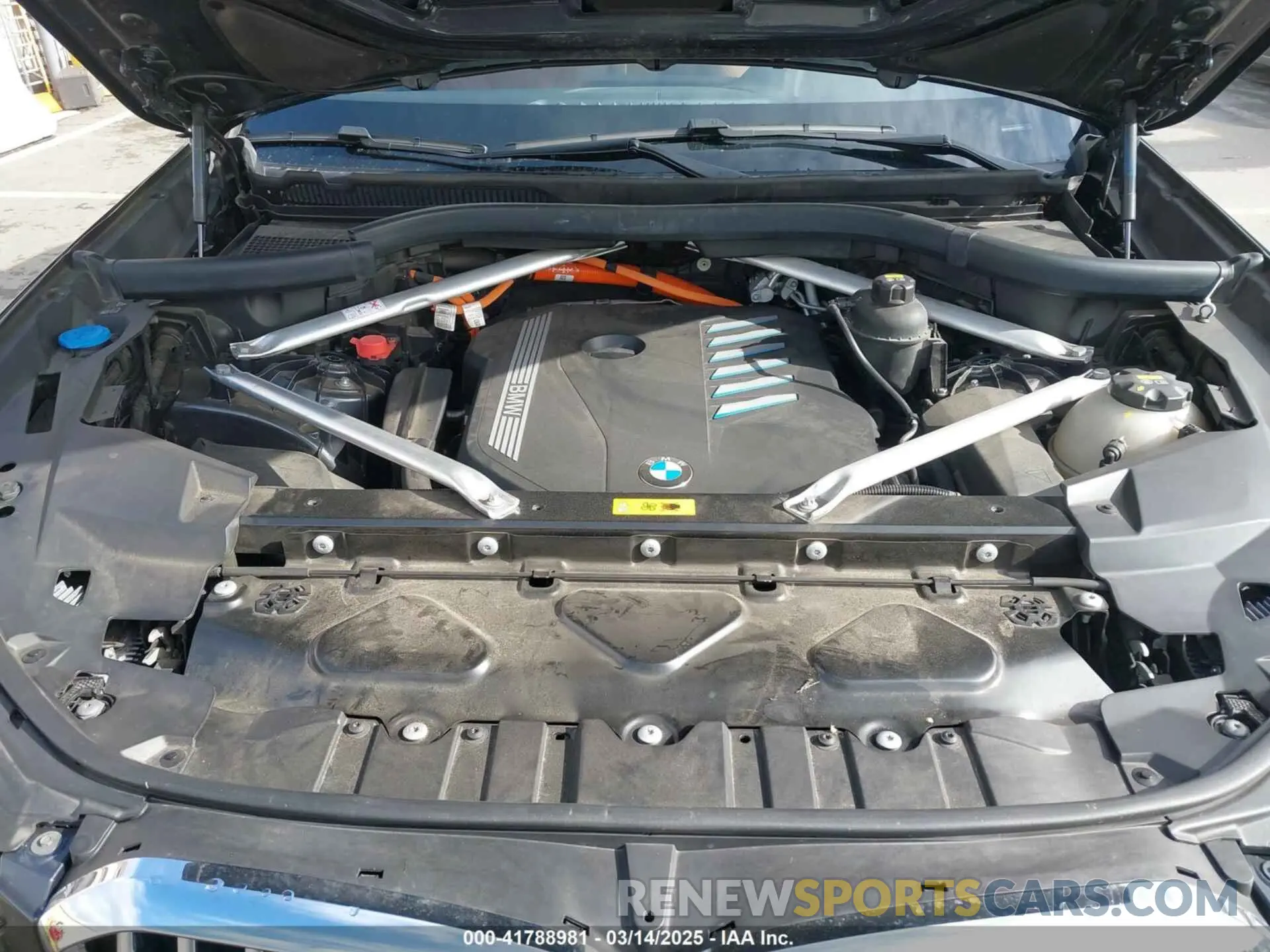 10 fotografías del automóvil dañado 5UXTA6C09M9D26035 BMW X5 PHEV 2021