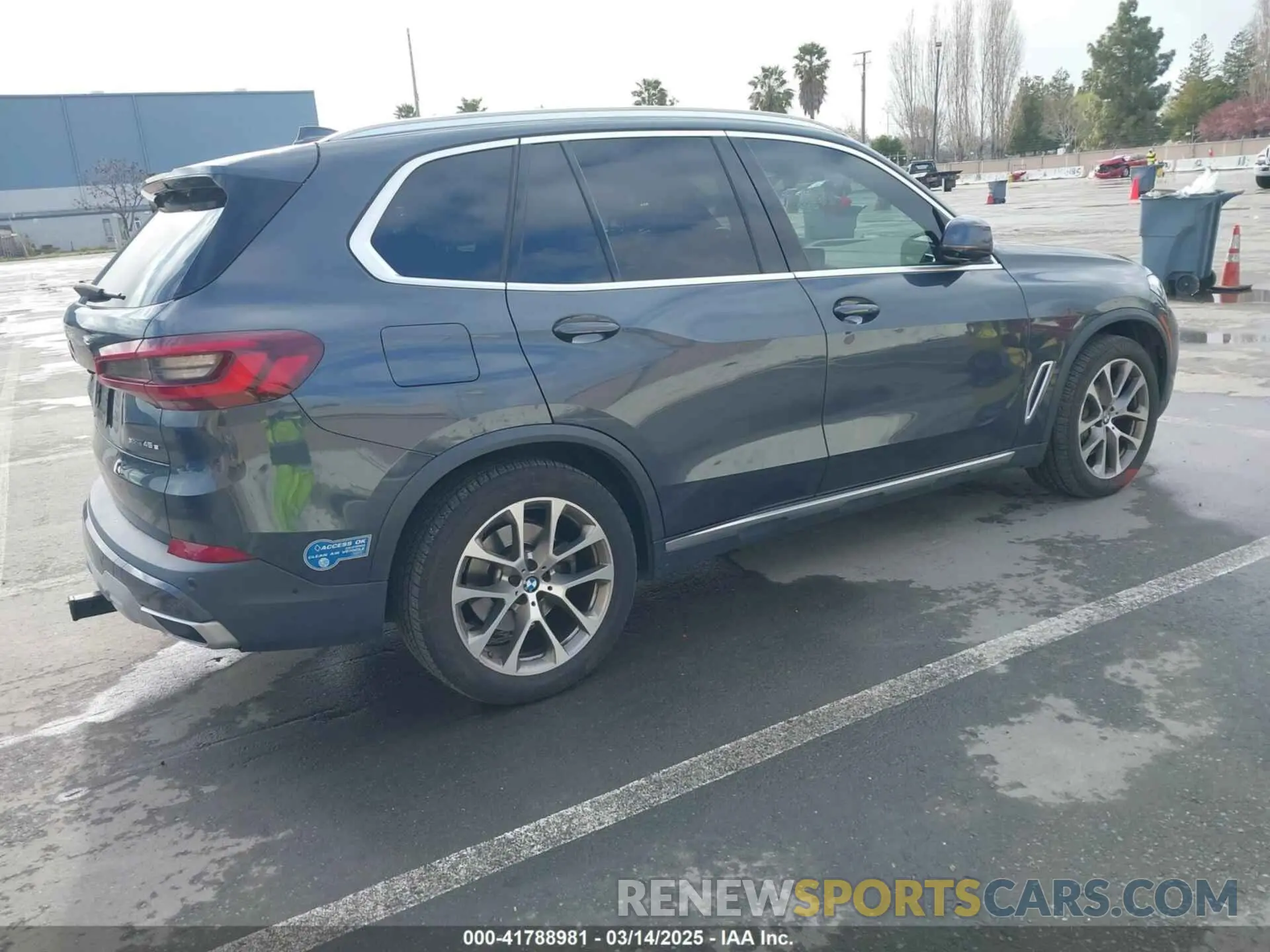 4 fotografías del automóvil dañado 5UXTA6C09M9D26035 BMW X5 PHEV 2021