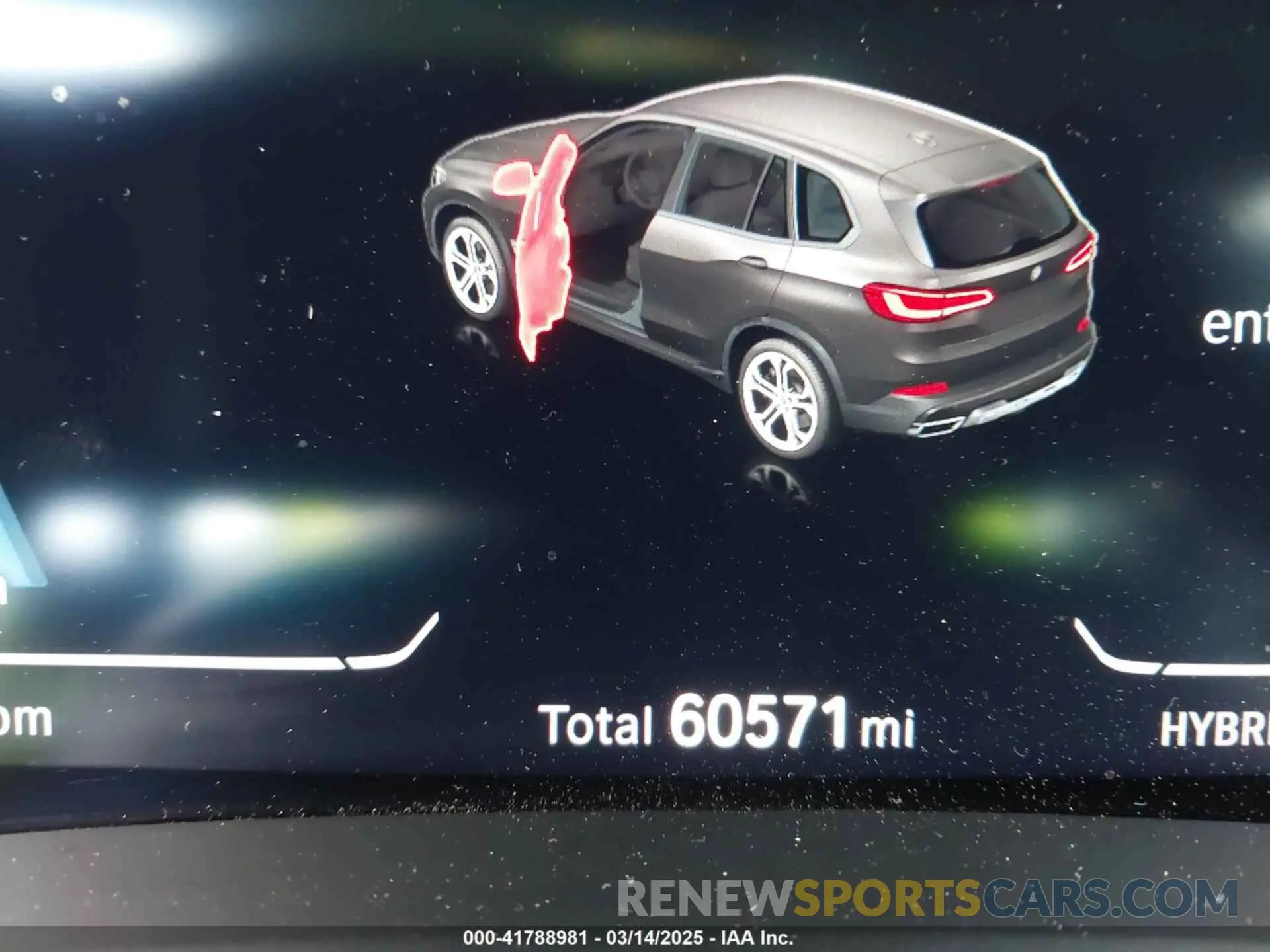 7 fotografías del automóvil dañado 5UXTA6C09M9D26035 BMW X5 PHEV 2021