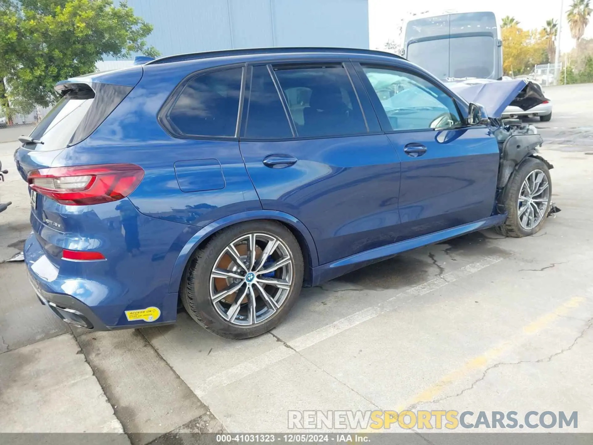 4 fotografías del automóvil dañado 5UXTA6C04N9K75011 BMW X5 PHEV 2022