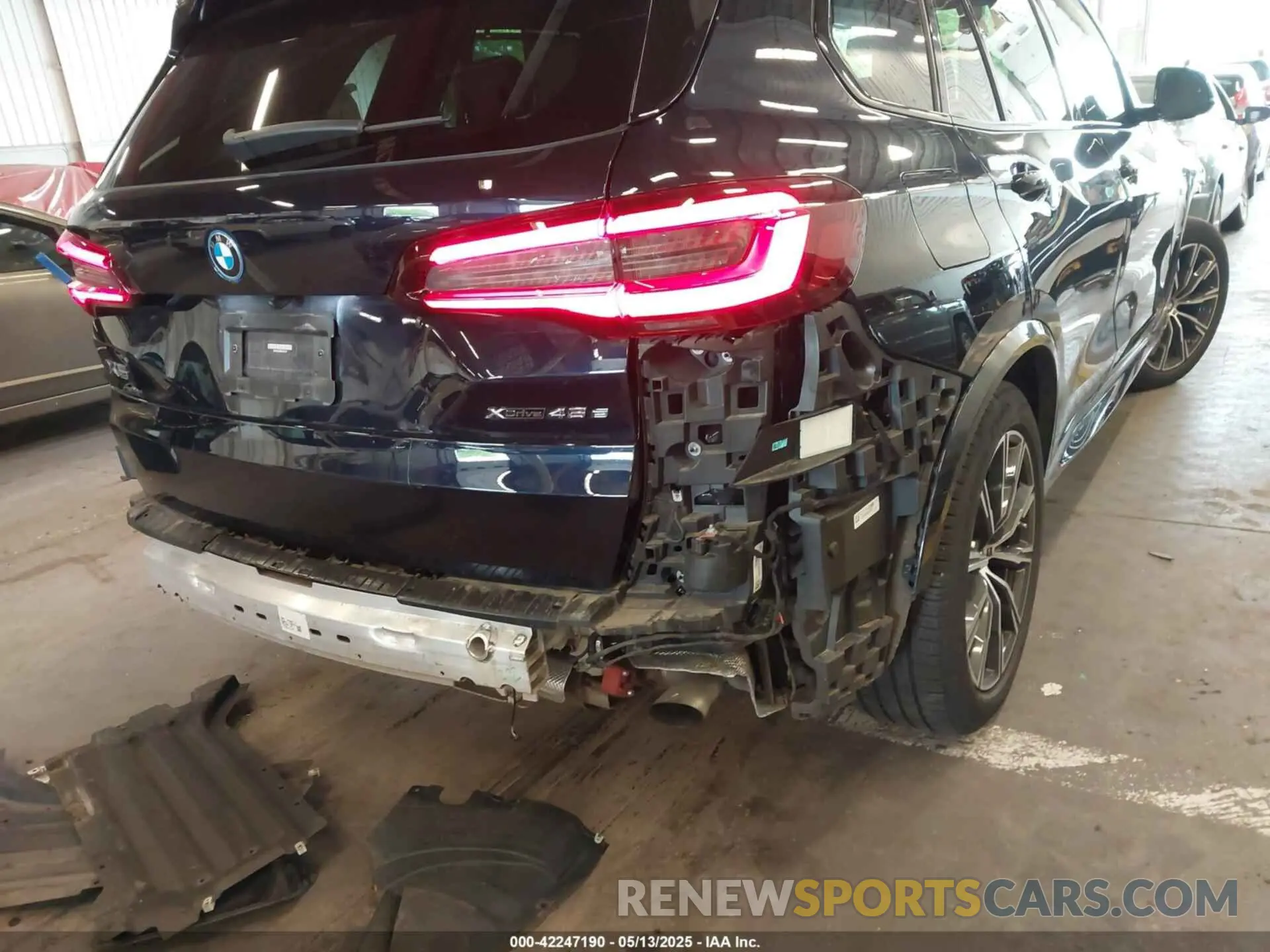 21 fotografías del automóvil dañado 5UXTA6C05N9L41274 BMW X5 PHEV 2022