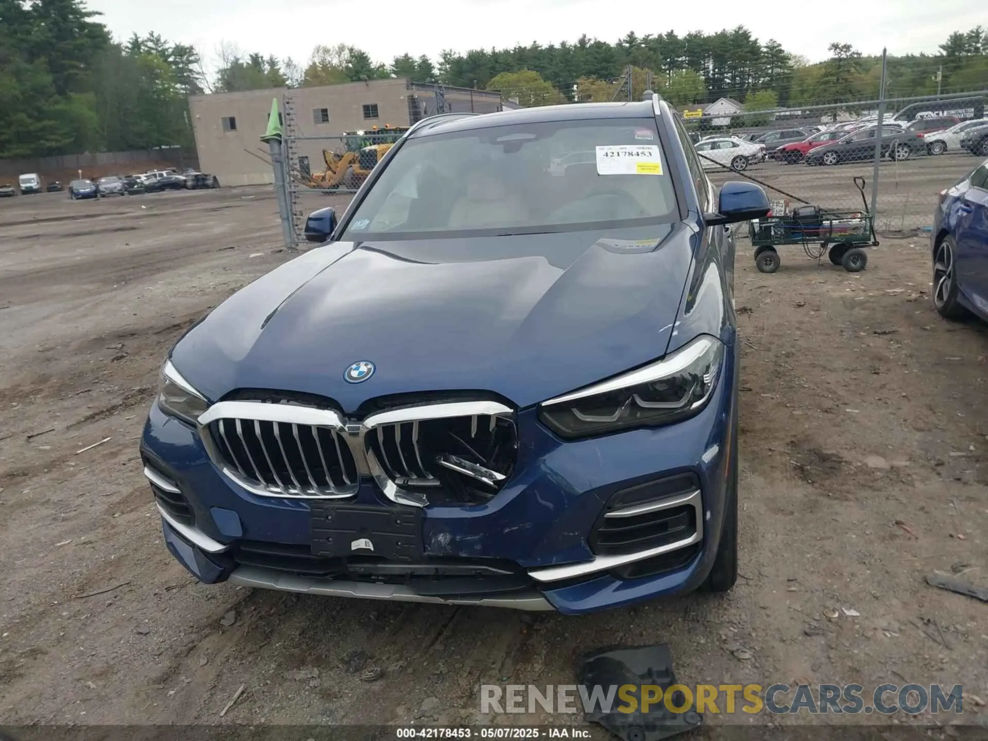 12 fotografías del automóvil dañado 5UXTA6C06N9M08044 BMW X5 PHEV 2022