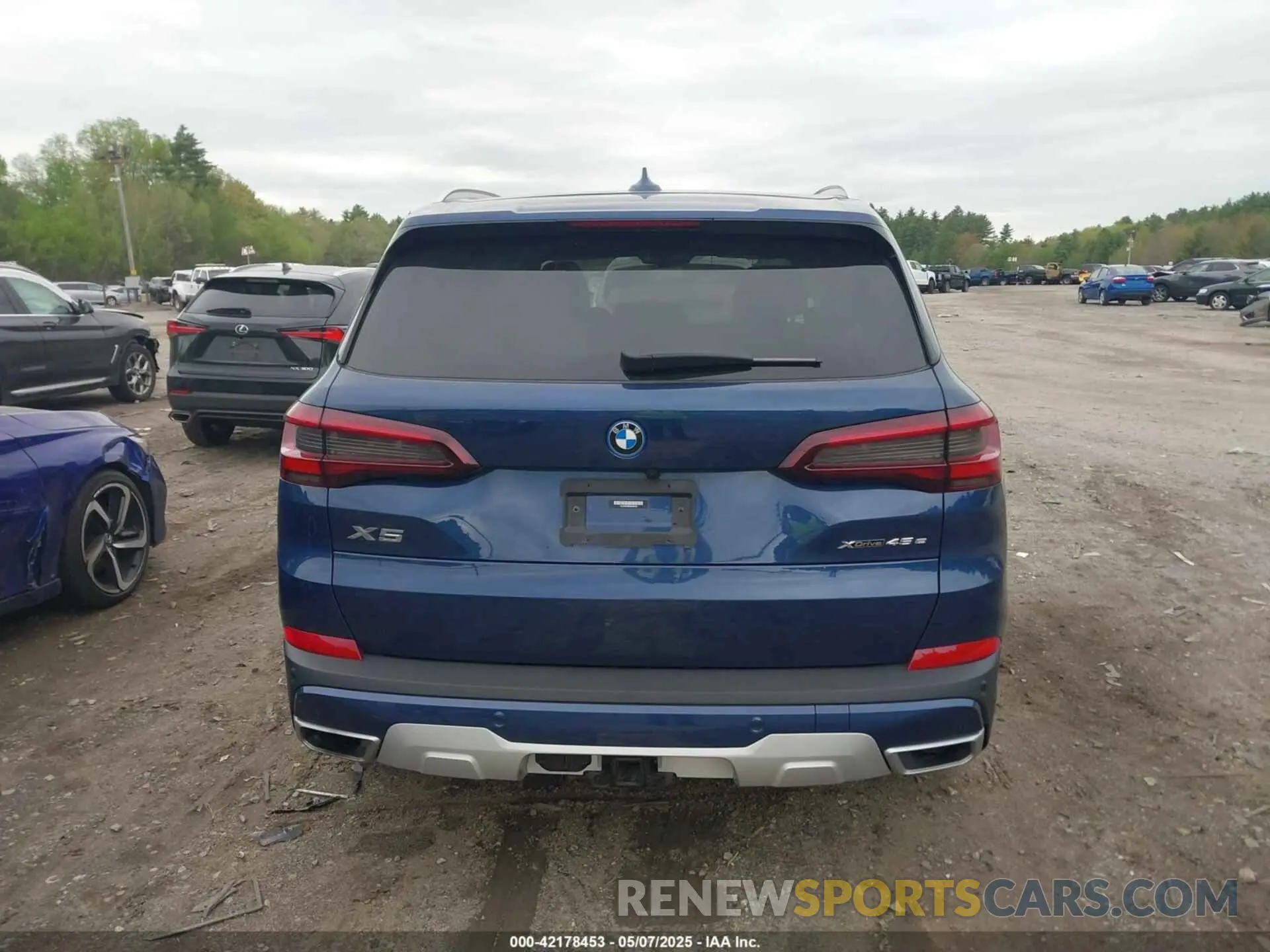 16 fotografías del automóvil dañado 5UXTA6C06N9M08044 BMW X5 PHEV 2022