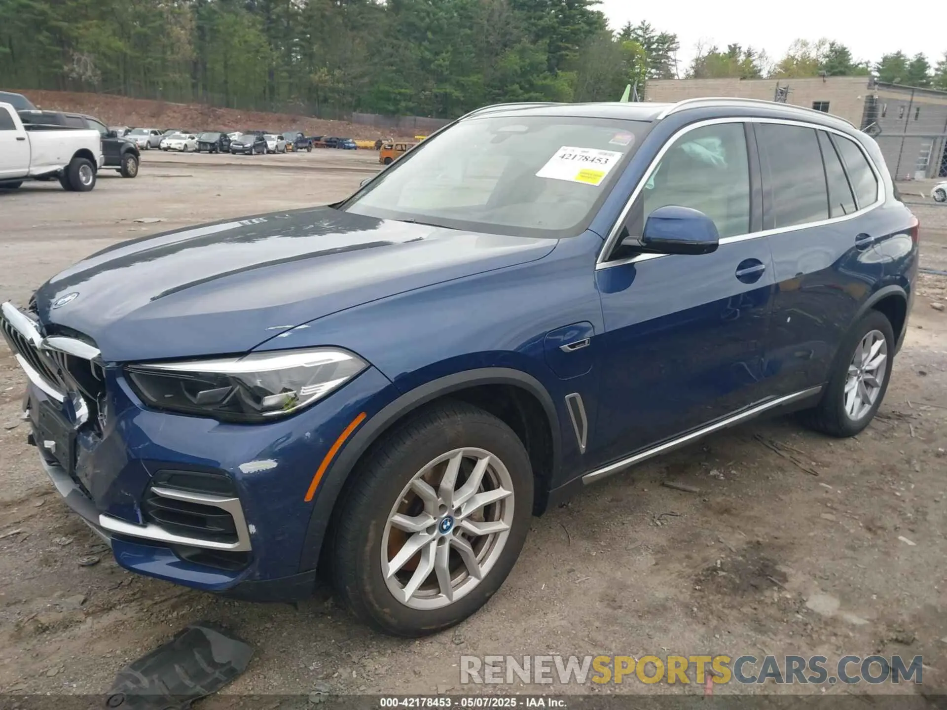 2 fotografías del automóvil dañado 5UXTA6C06N9M08044 BMW X5 PHEV 2022