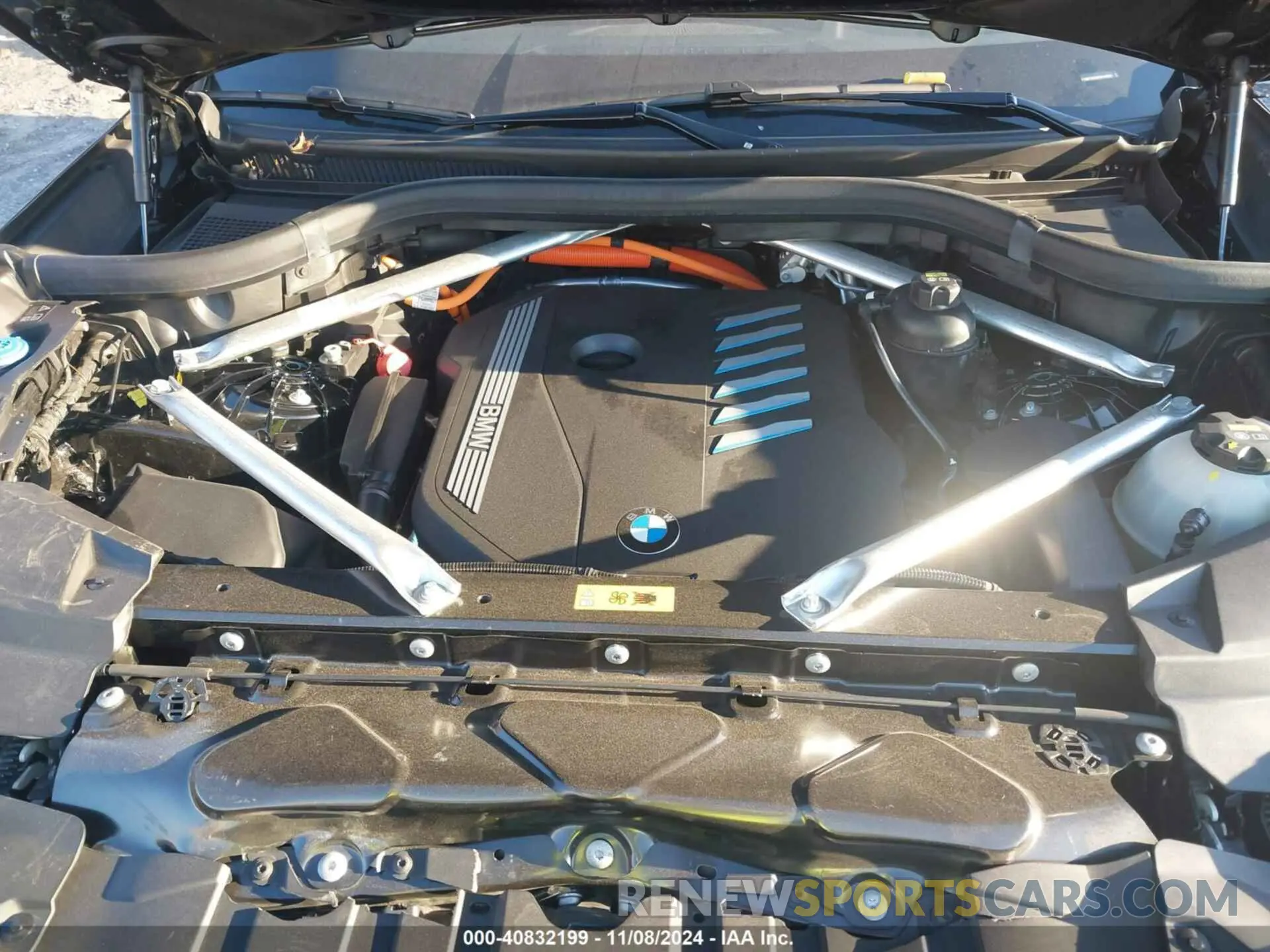 10 fotografías del automóvil dañado 5UXTA6C00P9P04809 BMW X5 PHEV 2023