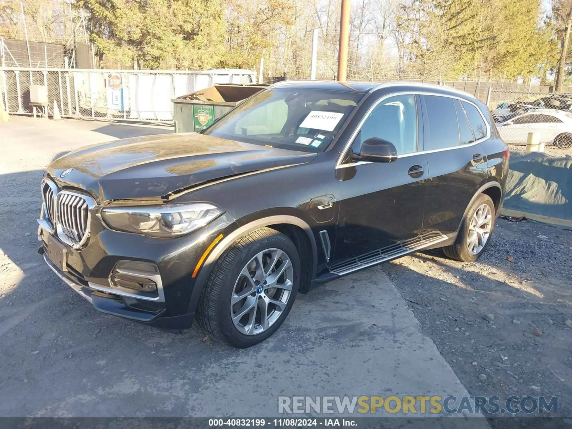 2 fotografías del automóvil dañado 5UXTA6C00P9P04809 BMW X5 PHEV 2023