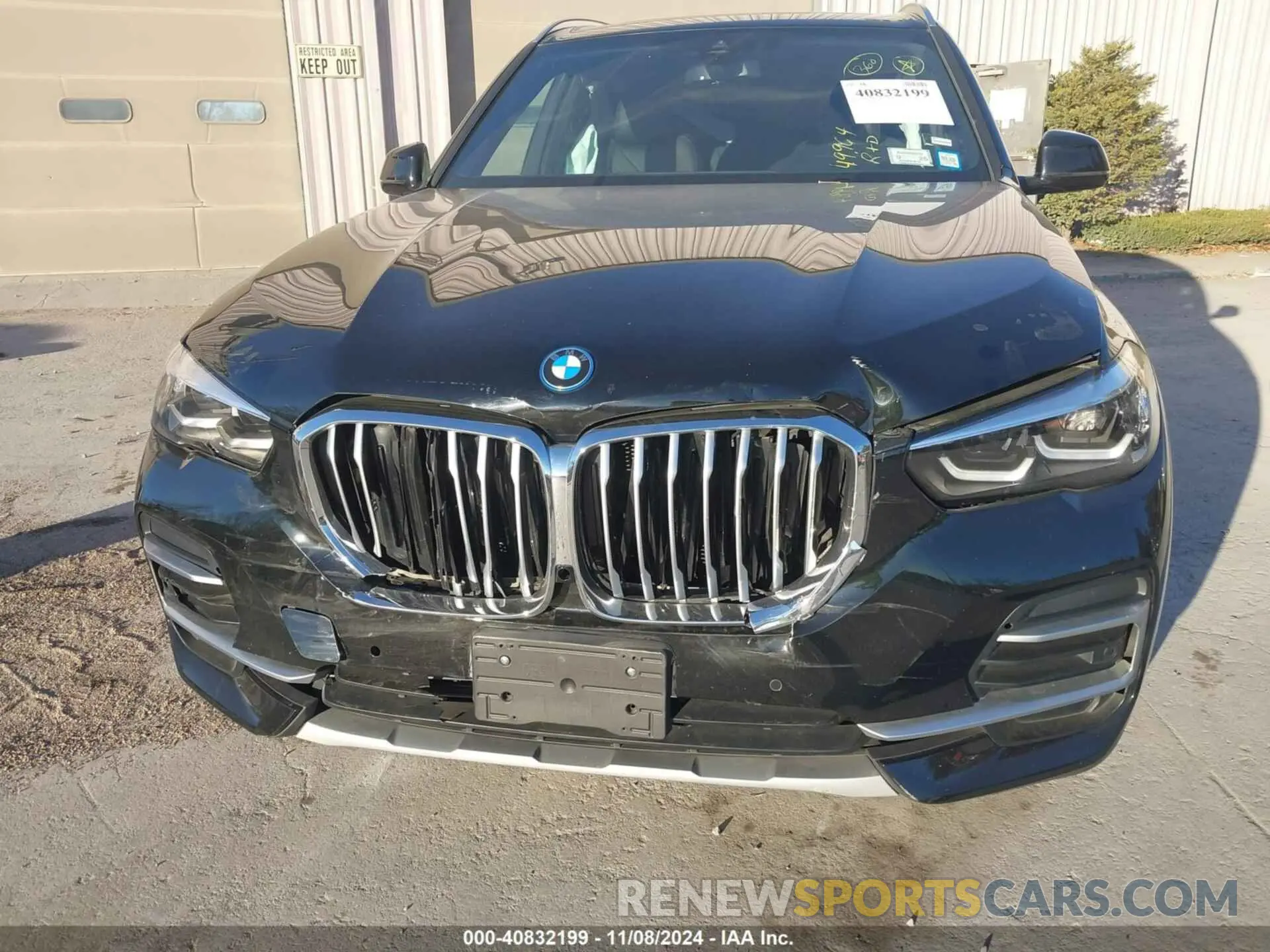 6 fotografías del automóvil dañado 5UXTA6C00P9P04809 BMW X5 PHEV 2023