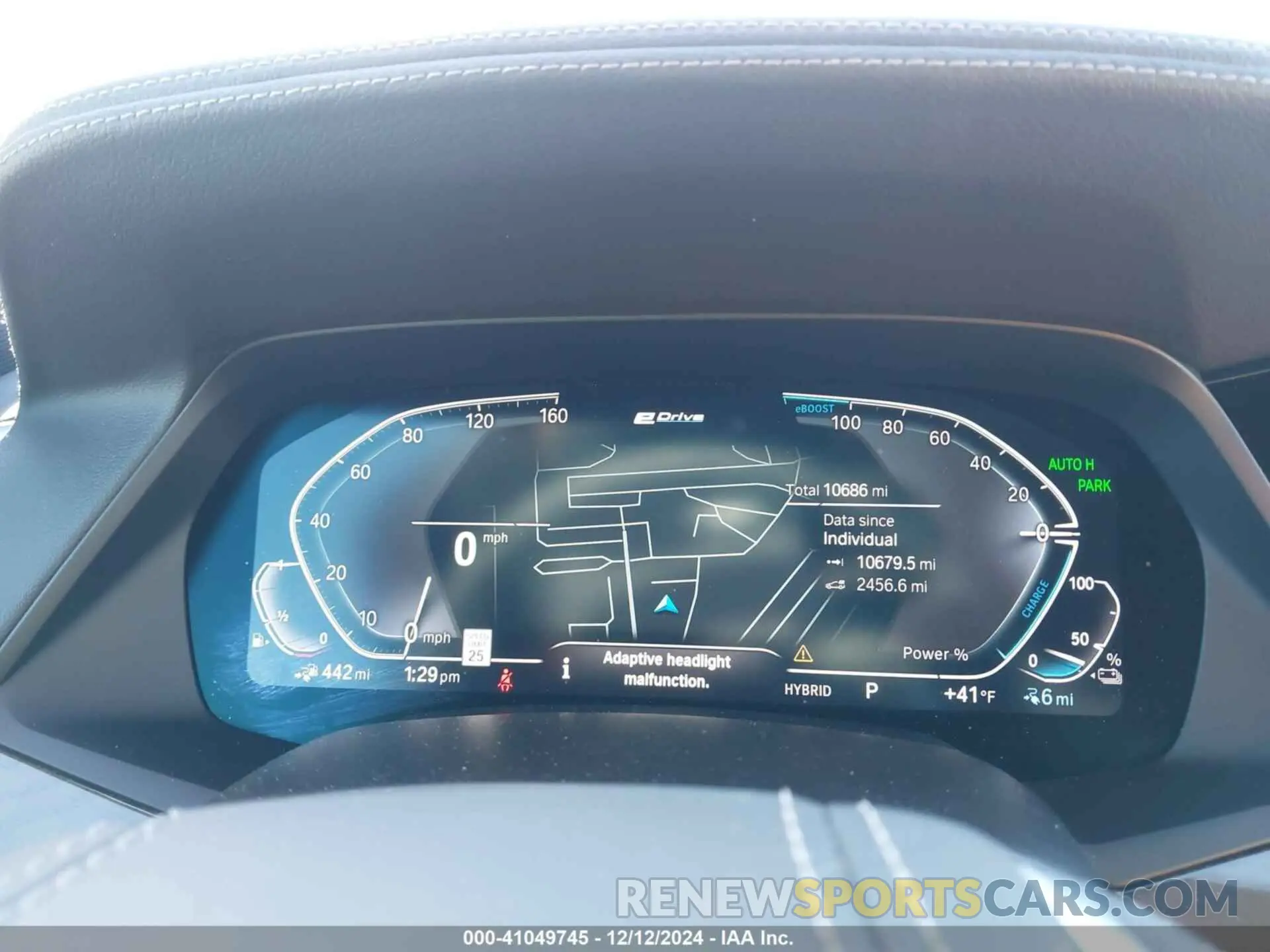 7 fotografías del automóvil dañado 5UXTA6C00P9R06095 BMW X5 PHEV 2023