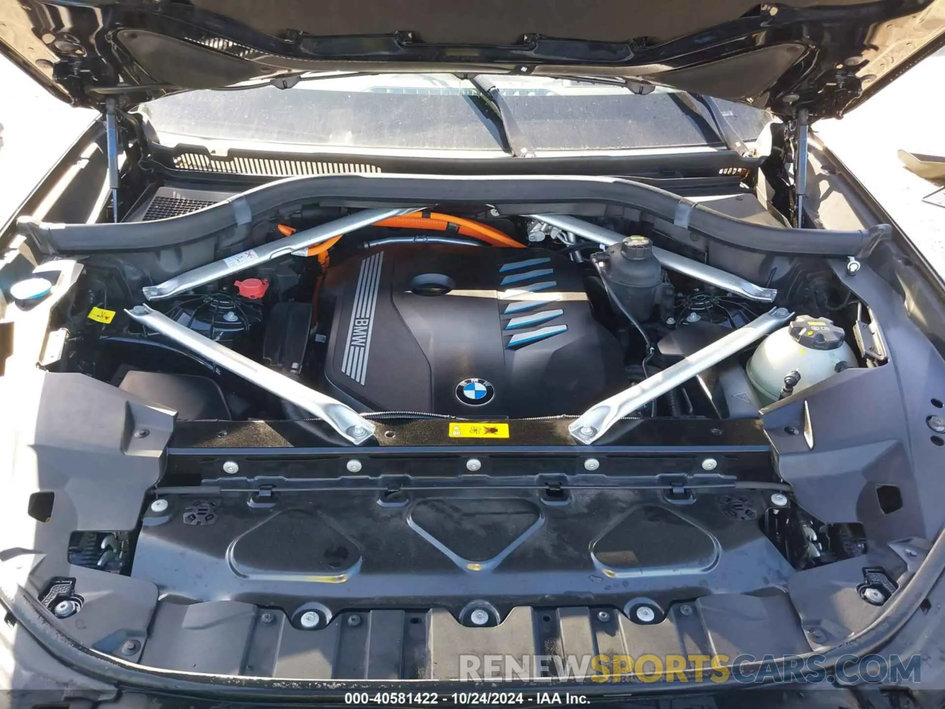 10 fotografías del automóvil dañado 5UXTA6C03P9P30322 BMW X5 PHEV 2023