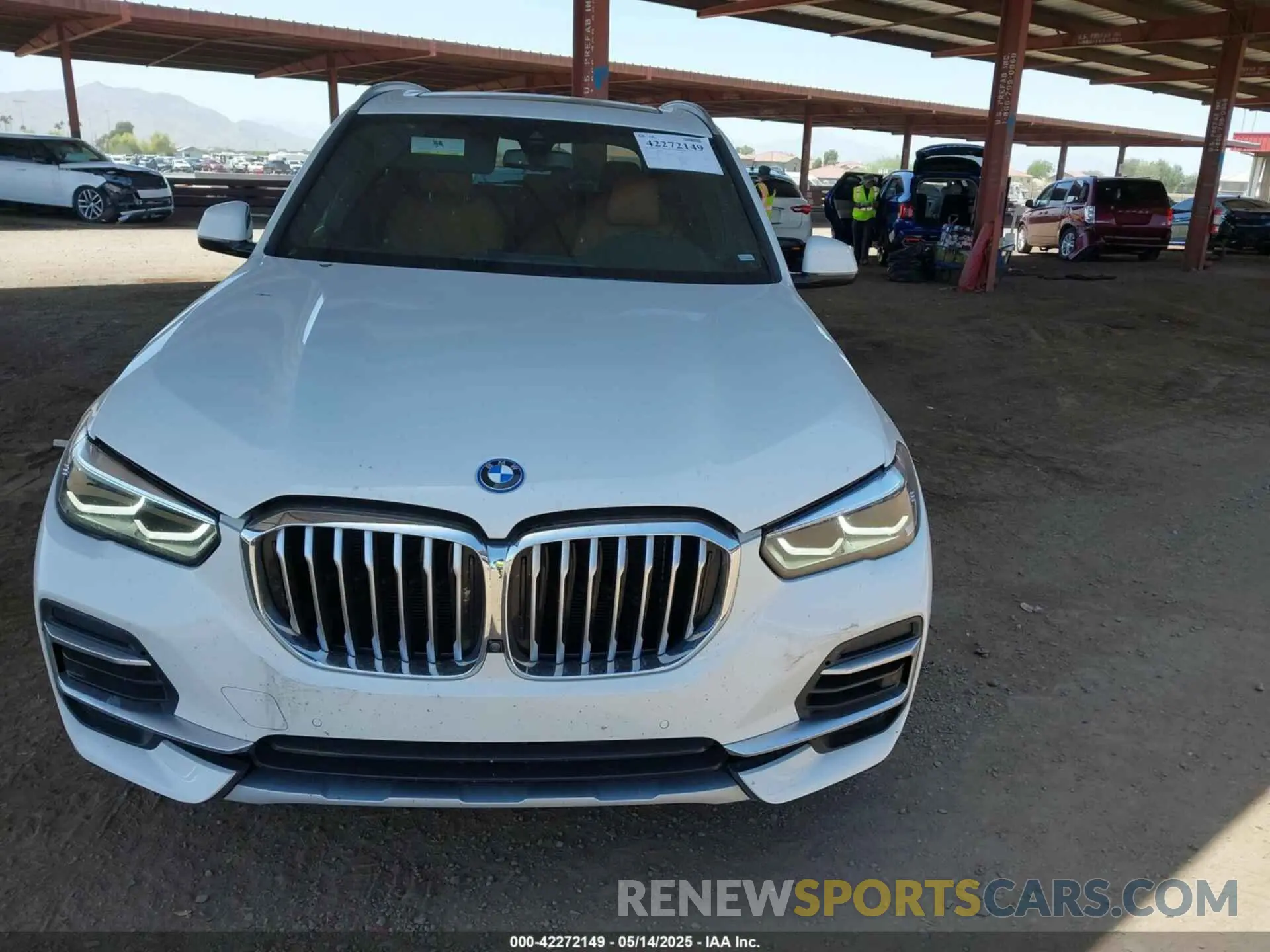 12 fotografías del automóvil dañado 5UXTA6C08P9P19395 BMW X5 PHEV 2023