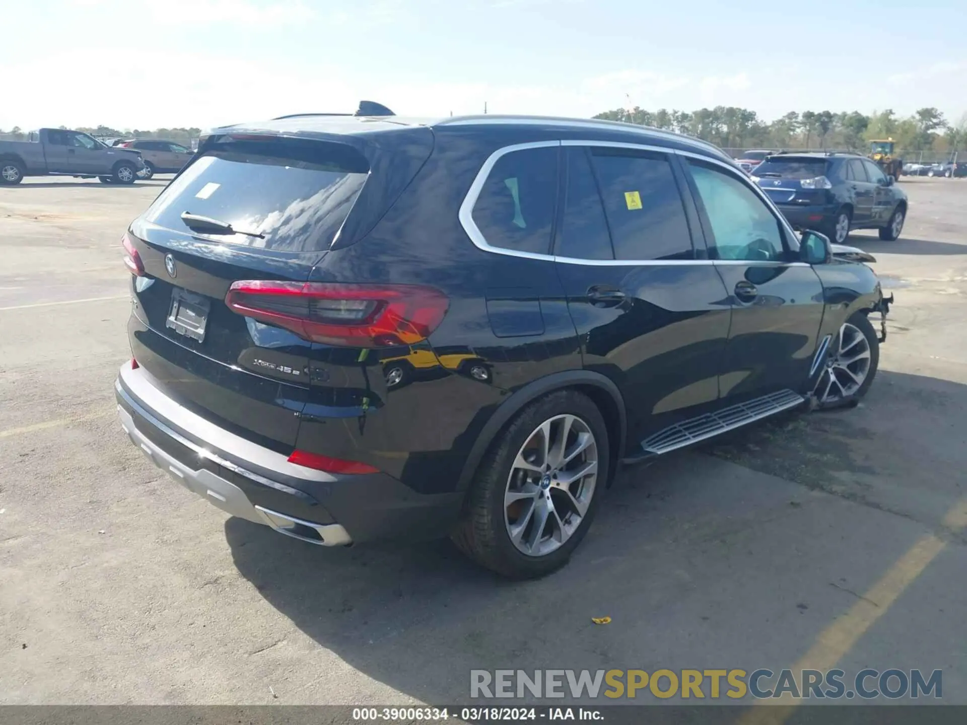 4 fotografías del automóvil dañado 5UXTA6C0XP9P17079 BMW X5 PHEV 2023