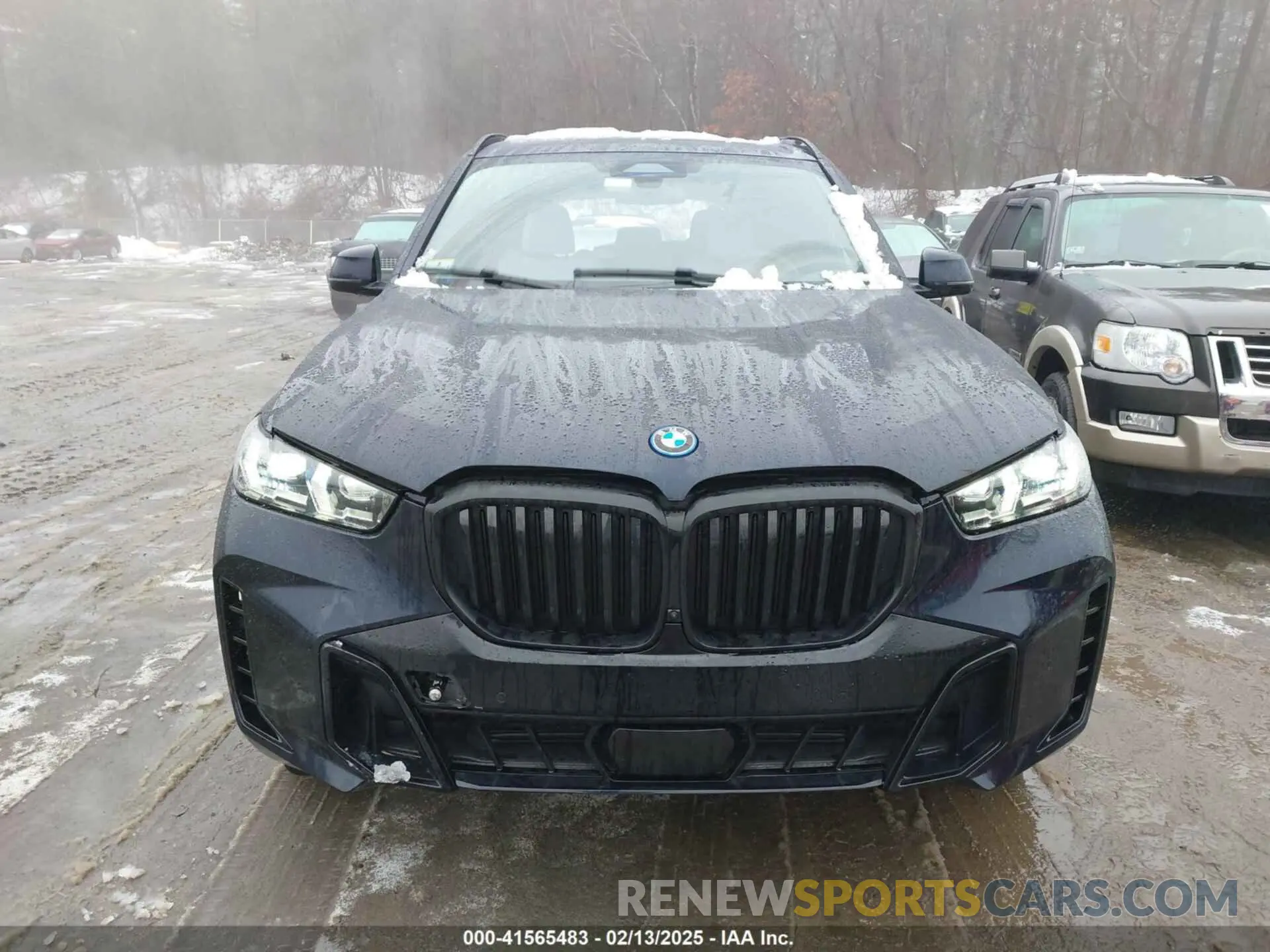 12 fotografías del automóvil dañado 5UX43EU04R9V78500 BMW X5 PHEV 2024