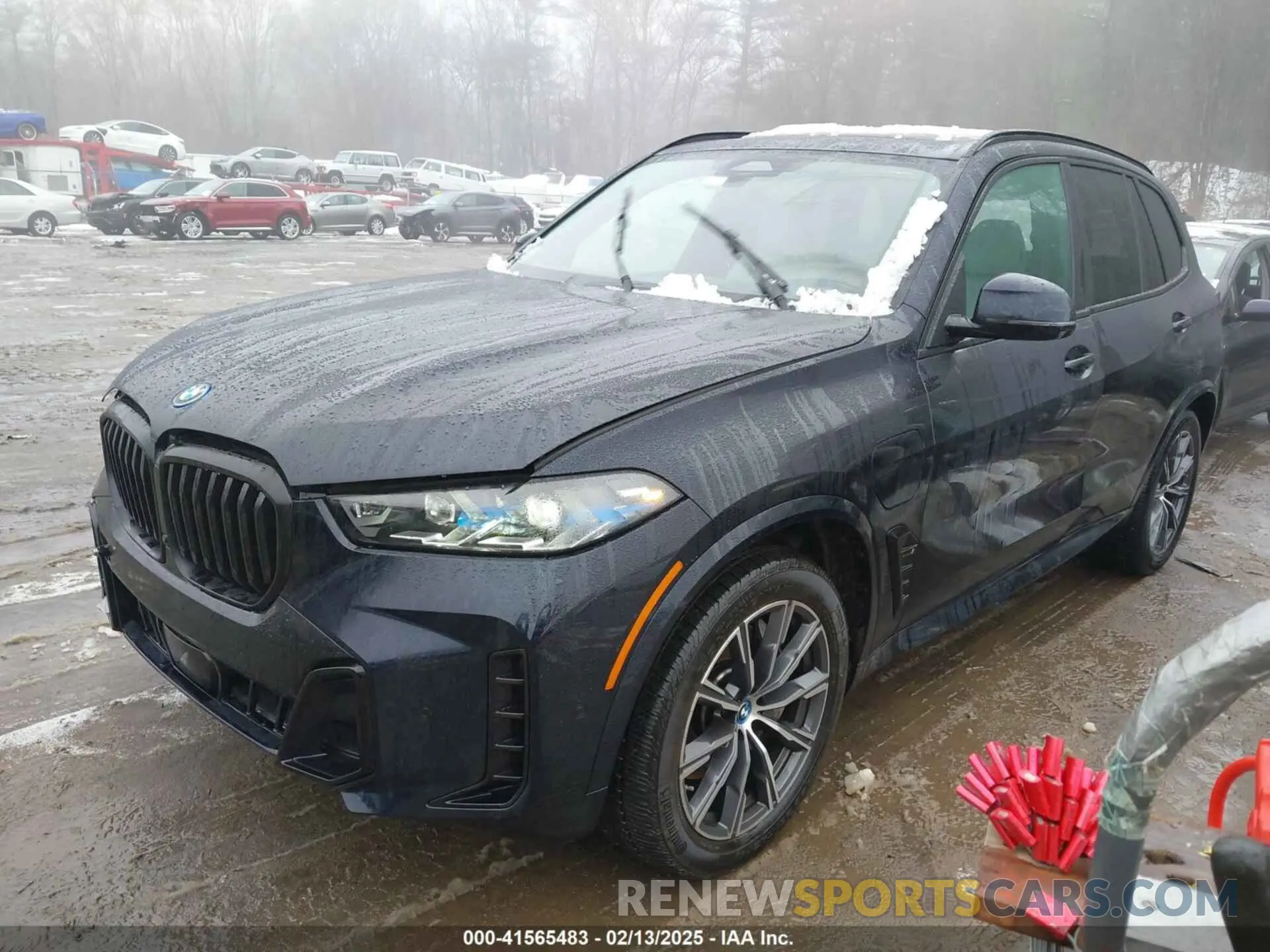 2 fotografías del automóvil dañado 5UX43EU04R9V78500 BMW X5 PHEV 2024