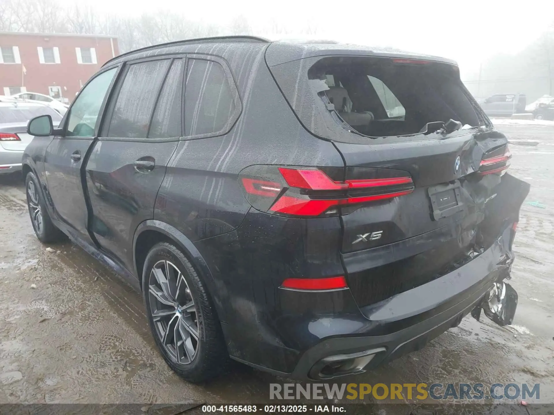3 fotografías del automóvil dañado 5UX43EU04R9V78500 BMW X5 PHEV 2024