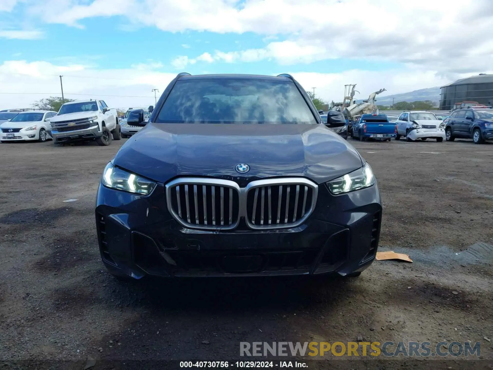 12 fotografías del automóvil dañado 5UX43EU07R9U37078 BMW X5 PHEV 2024