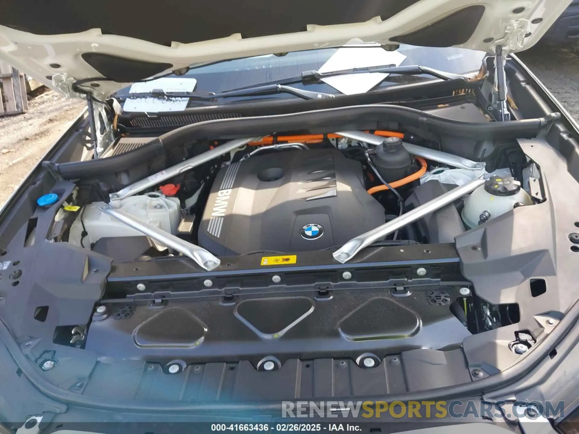 10 fotografías del automóvil dañado 5UX43EU00S9Y15294 BMW X5 PHEV 2025