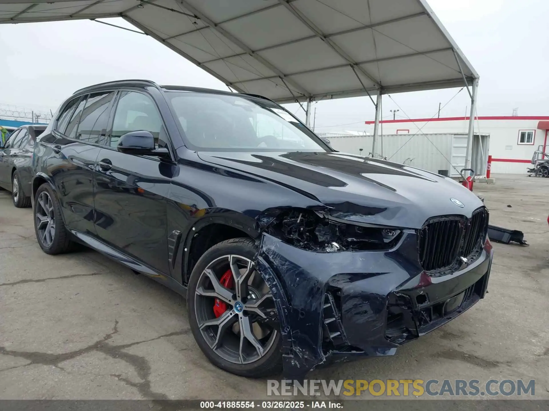 1 fotografías del automóvil dañado 5UX43EU01S9Y86603 BMW X5 PHEV 2025