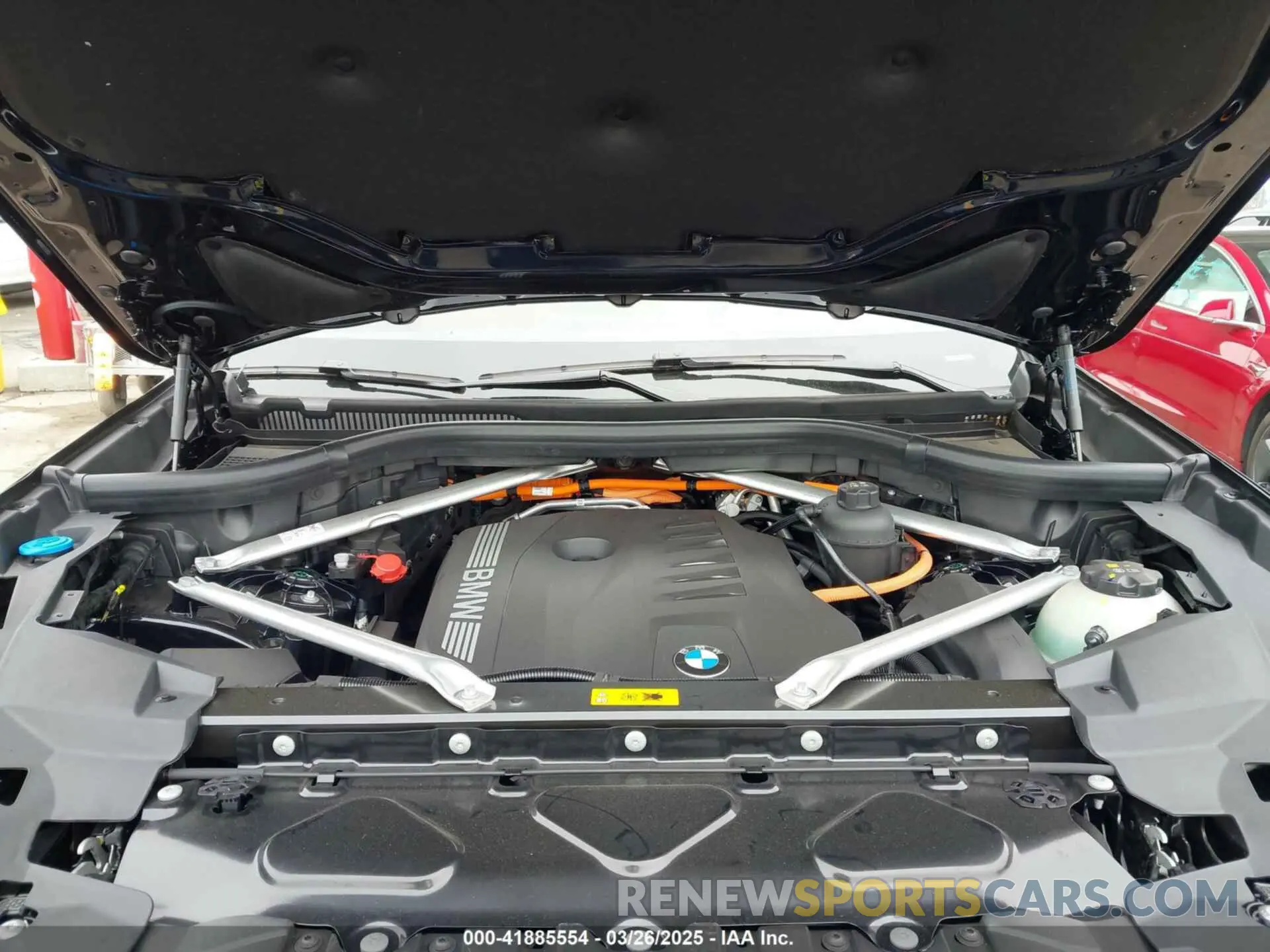 10 fotografías del automóvil dañado 5UX43EU01S9Y86603 BMW X5 PHEV 2025