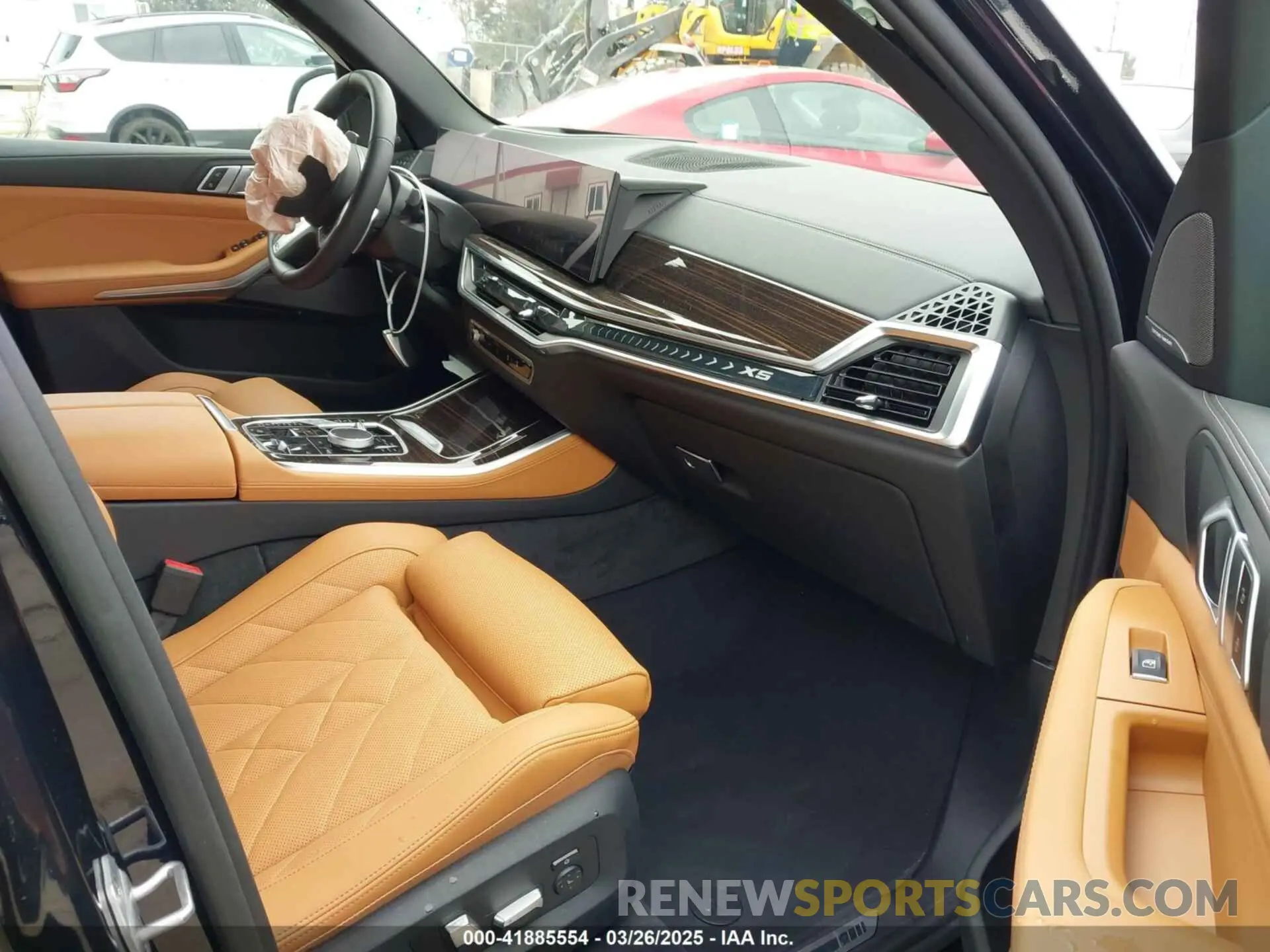 5 fotografías del automóvil dañado 5UX43EU01S9Y86603 BMW X5 PHEV 2025