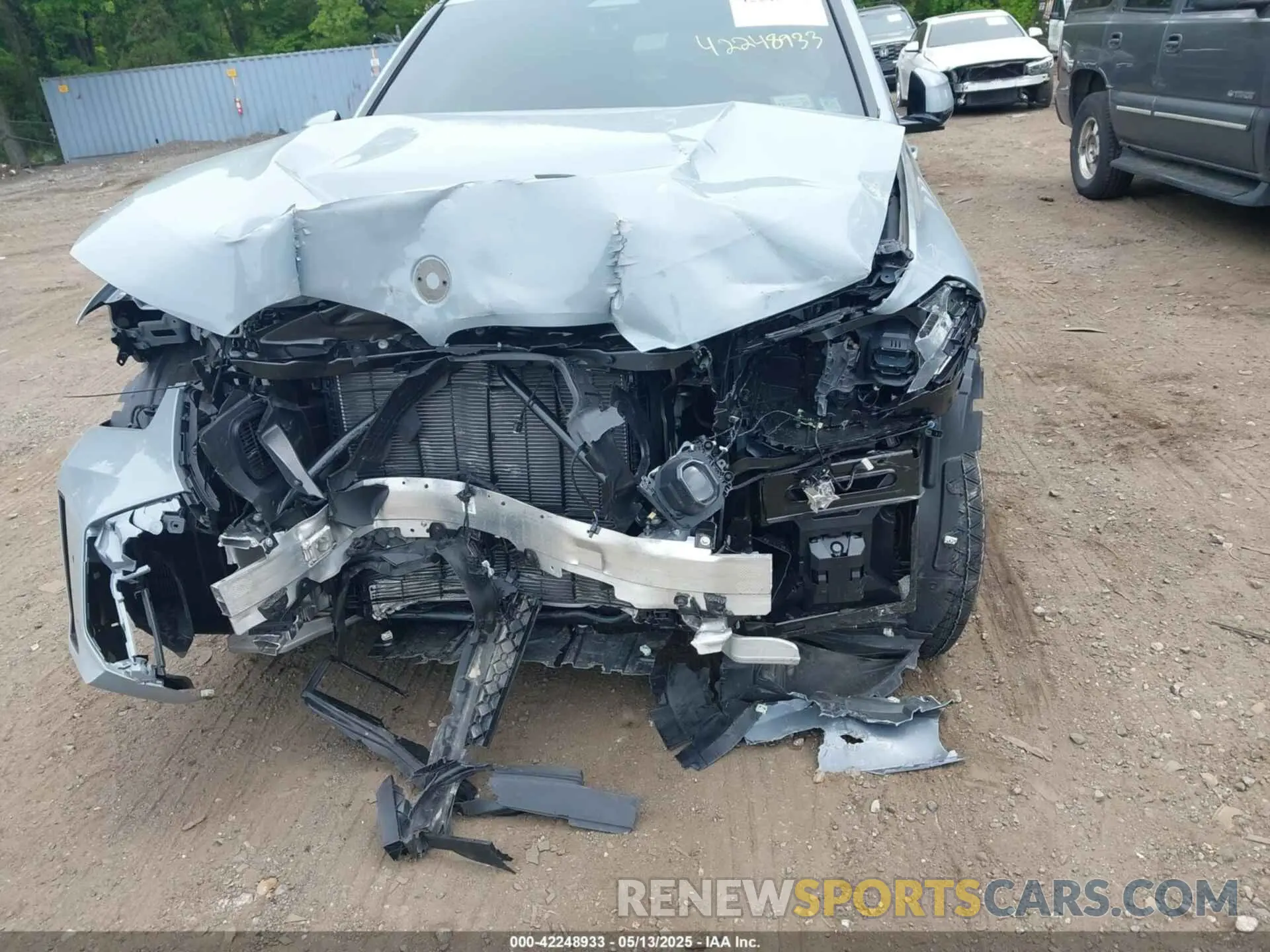 6 fotografías del automóvil dañado 5UX43EU02S9Y89879 BMW X5 PHEV 2025