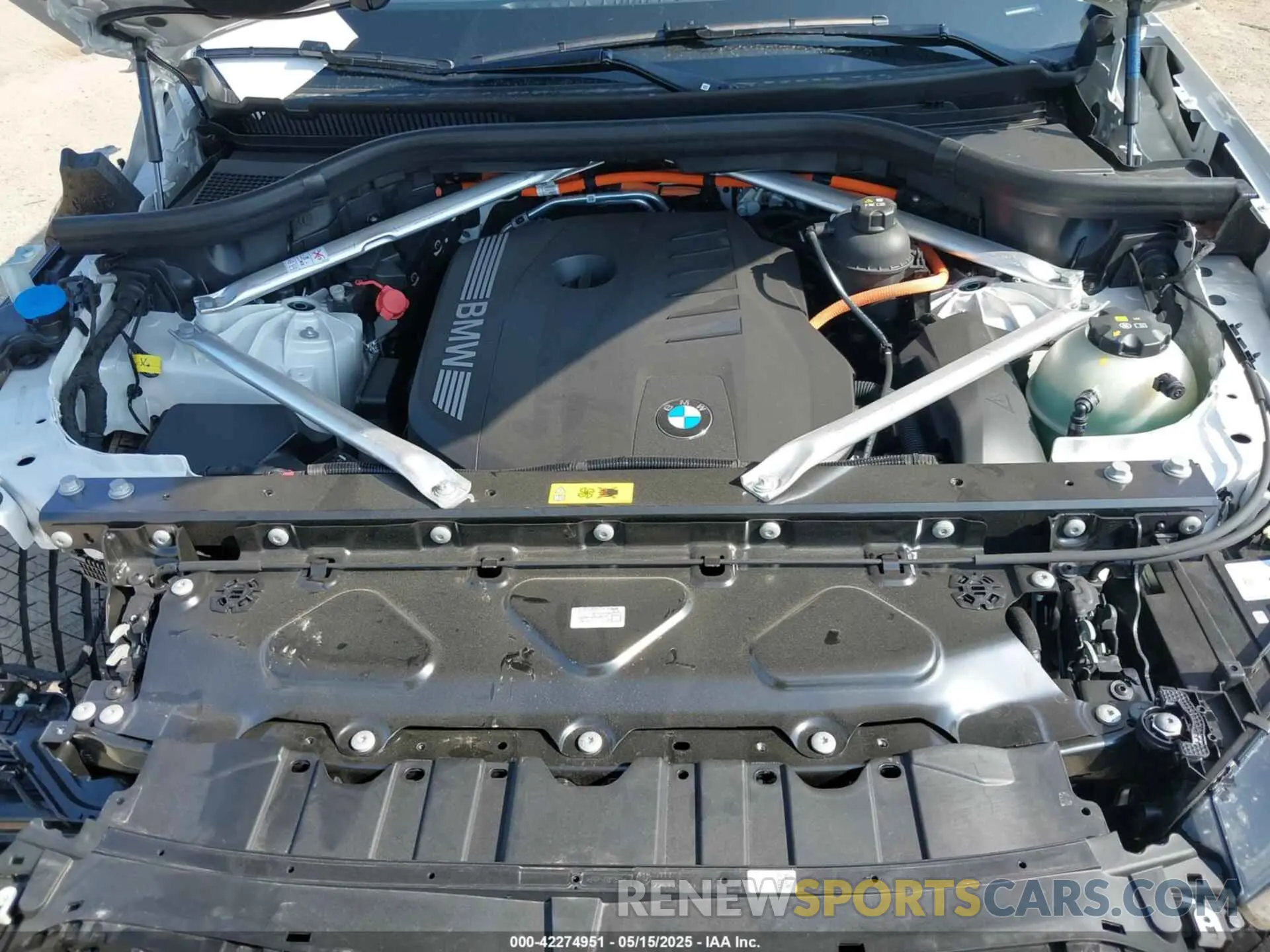 10 fotografías del automóvil dañado 5UX43EU03S9Z90610 BMW X5 PHEV 2025