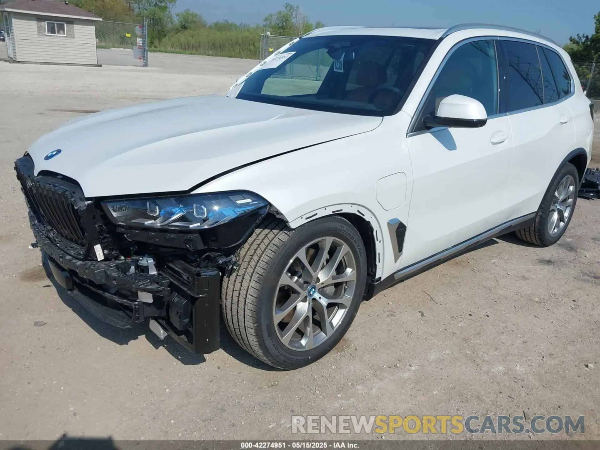 2 fotografías del automóvil dañado 5UX43EU03S9Z90610 BMW X5 PHEV 2025