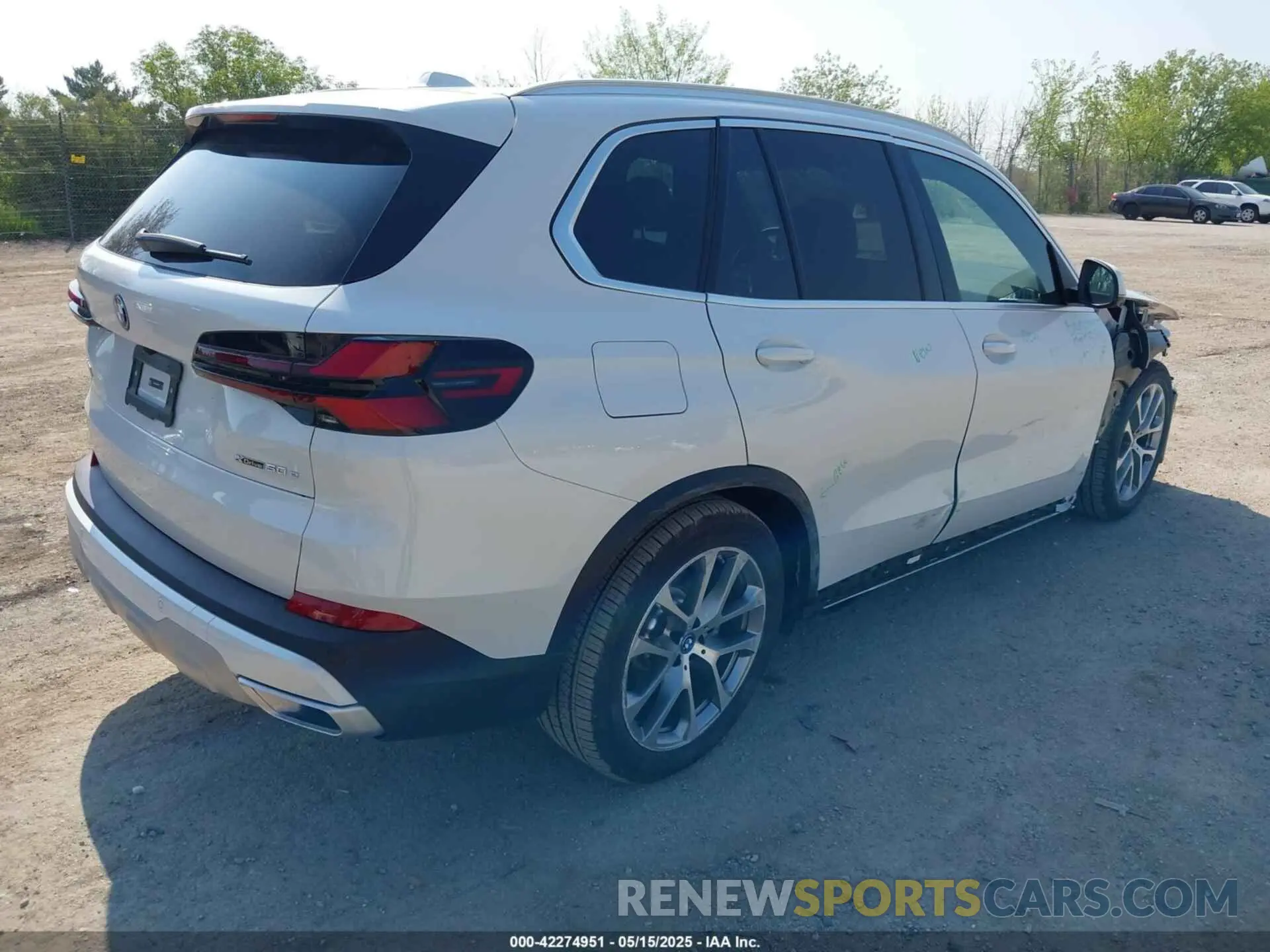 4 fotografías del automóvil dañado 5UX43EU03S9Z90610 BMW X5 PHEV 2025