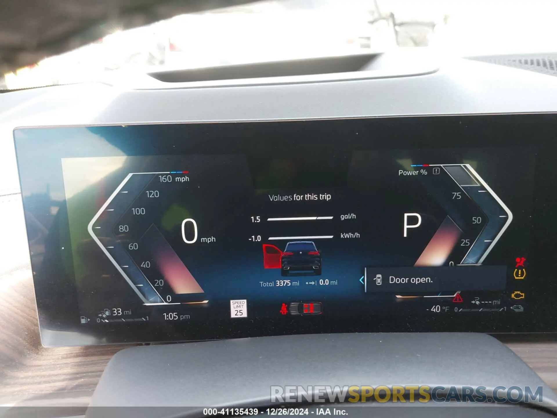 7 fotografías del automóvil dañado 5UX43EU08S9W76676 BMW X5 PHEV 2025
