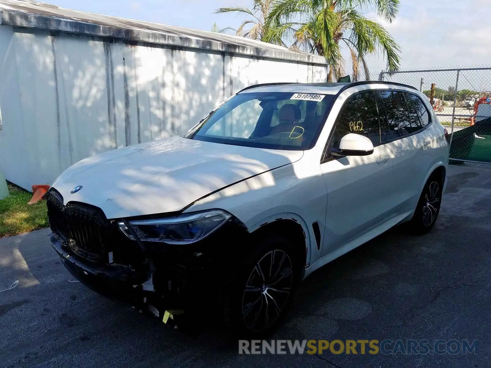2 fotografías del automóvil dañado 5UXCR6C51KLK85014 BMW X5 XDRIVE4 2019