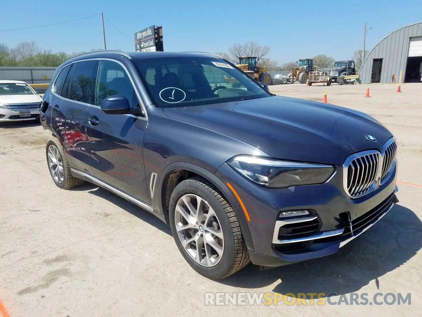1 fotografías del automóvil dañado 5UXCR6C52KLK79724 BMW X5 XDRIVE4 2019