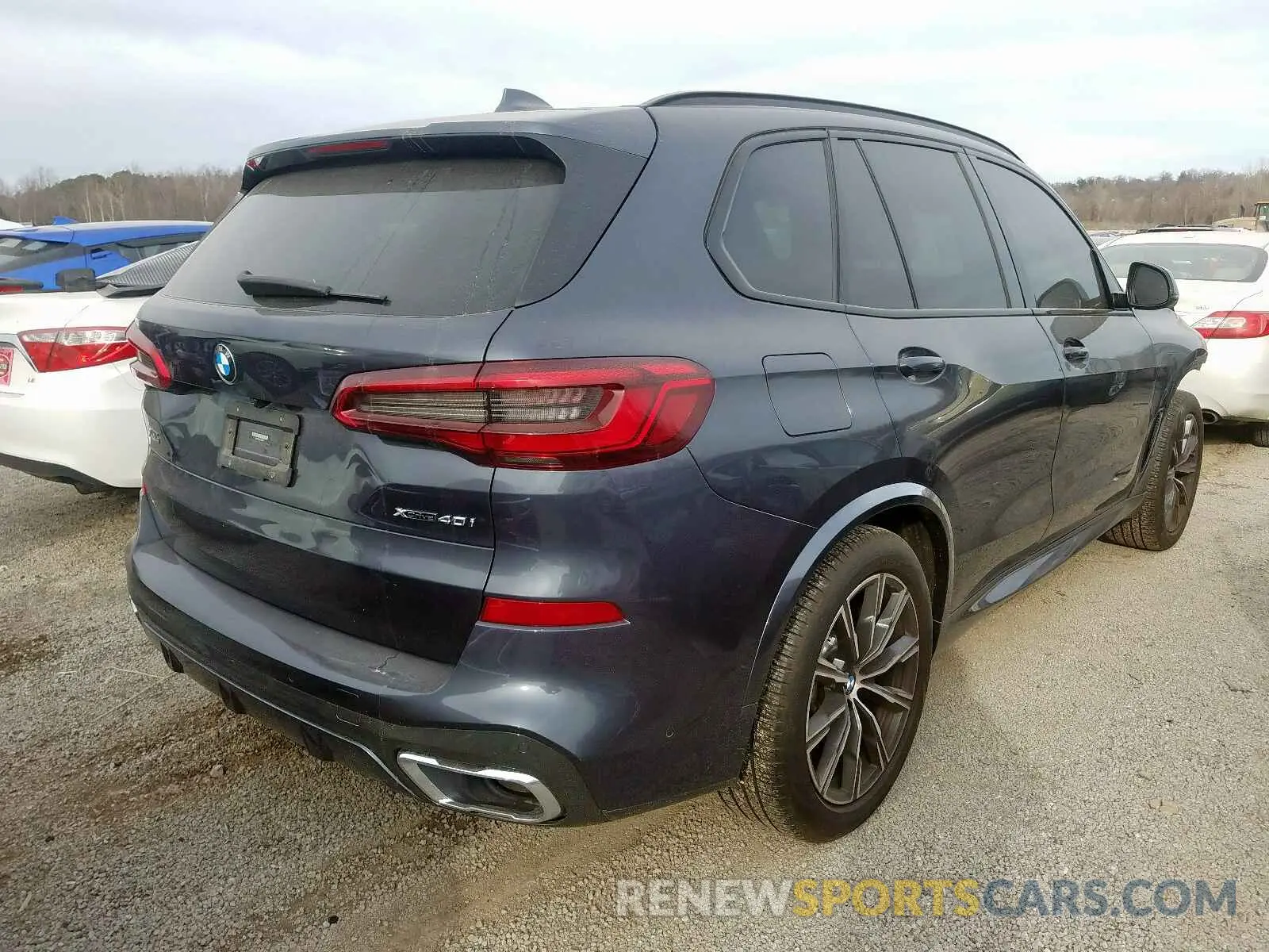 4 fotografías del automóvil dañado 5UXCR6C54KLK89834 BMW X5 XDRIVE4 2019