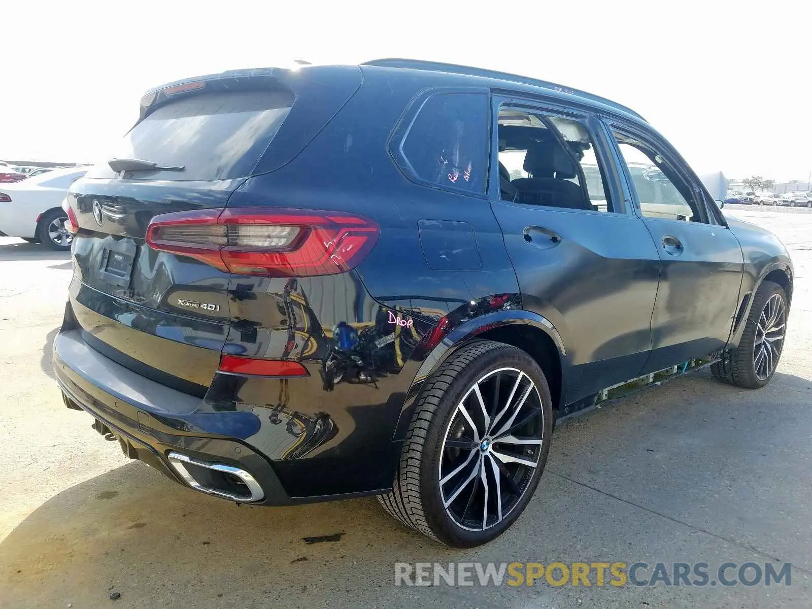 4 fotografías del automóvil dañado 5UXCR6C56KLK81072 BMW X5 XDRIVE4 2019