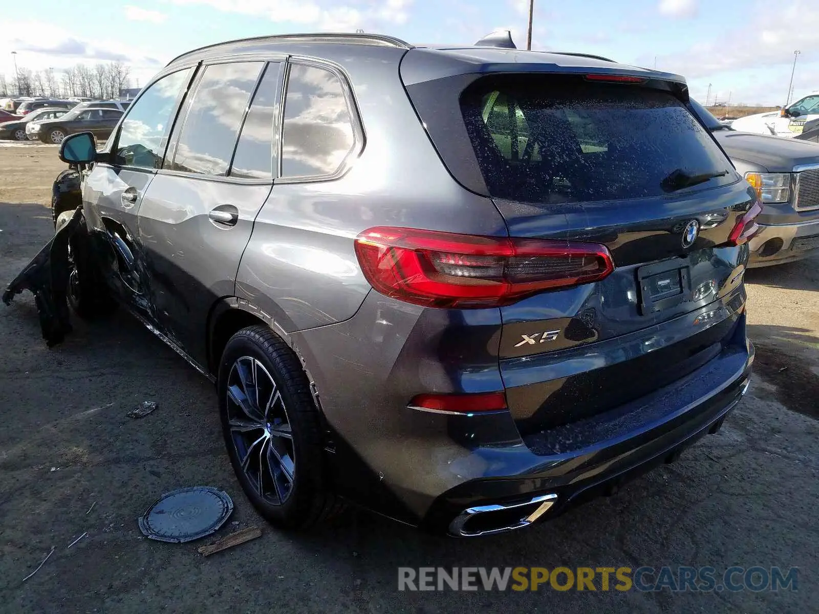 3 fotografías del automóvil dañado 5UXCR6C57KLB12214 BMW X5 XDRIVE4 2019