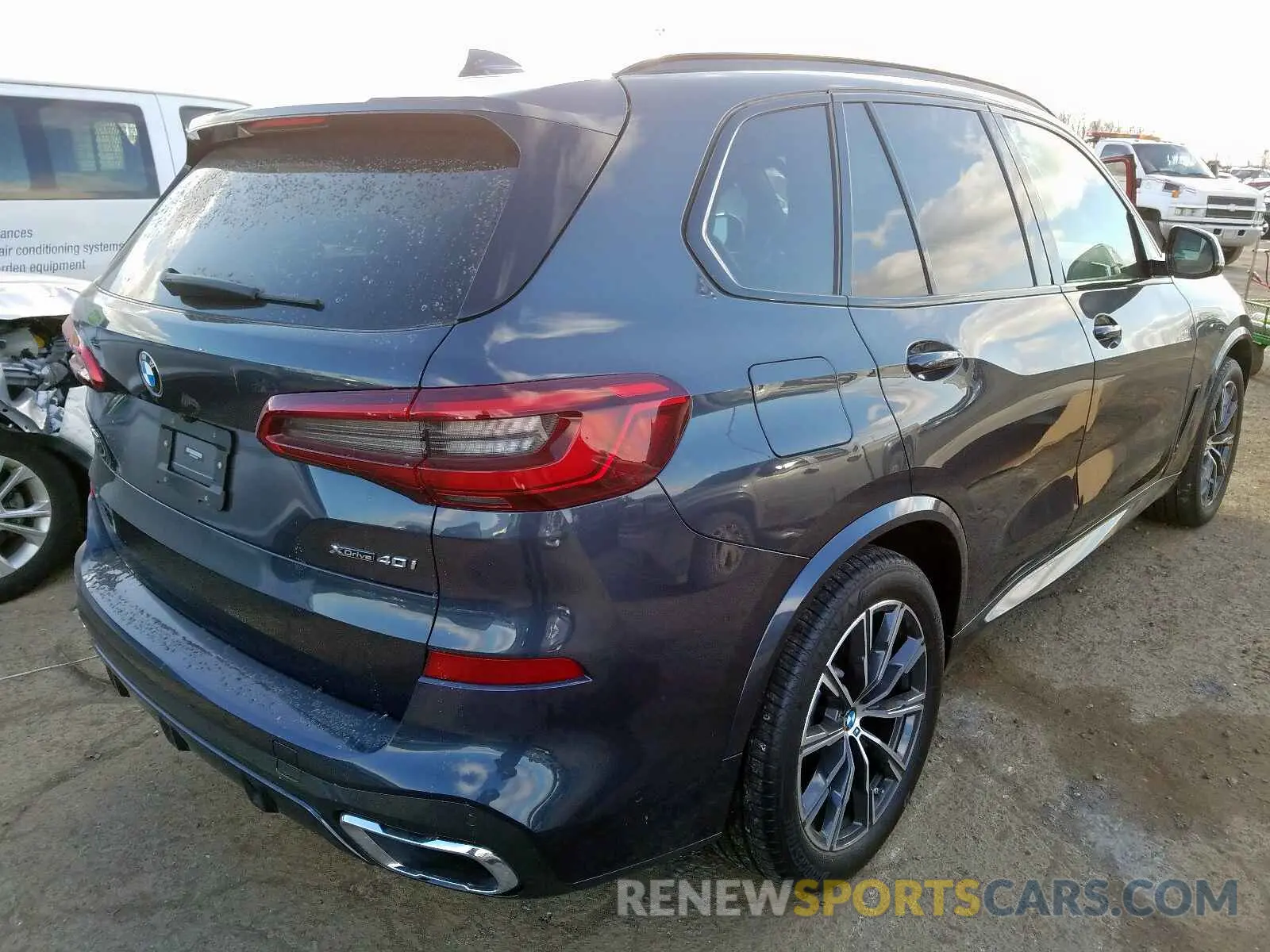 4 fotografías del automóvil dañado 5UXCR6C57KLB12214 BMW X5 XDRIVE4 2019