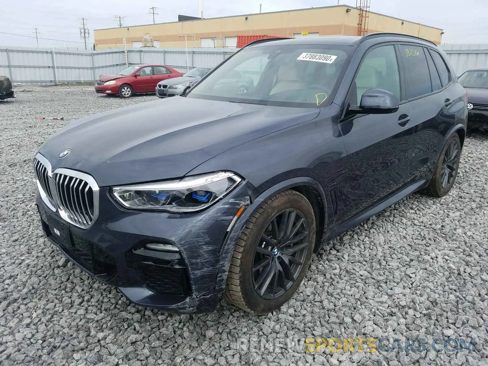 2 fotografías del automóvil dañado 5UXCR6C57KLL51551 BMW X5 XDRIVE4 2019