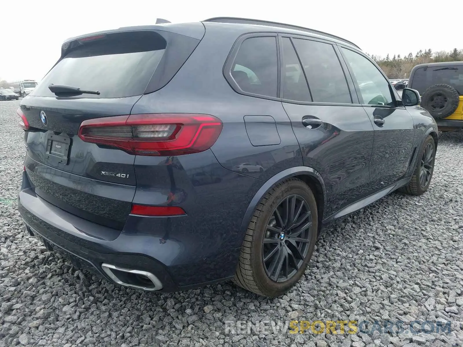 4 fotografías del automóvil dañado 5UXCR6C57KLL51551 BMW X5 XDRIVE4 2019