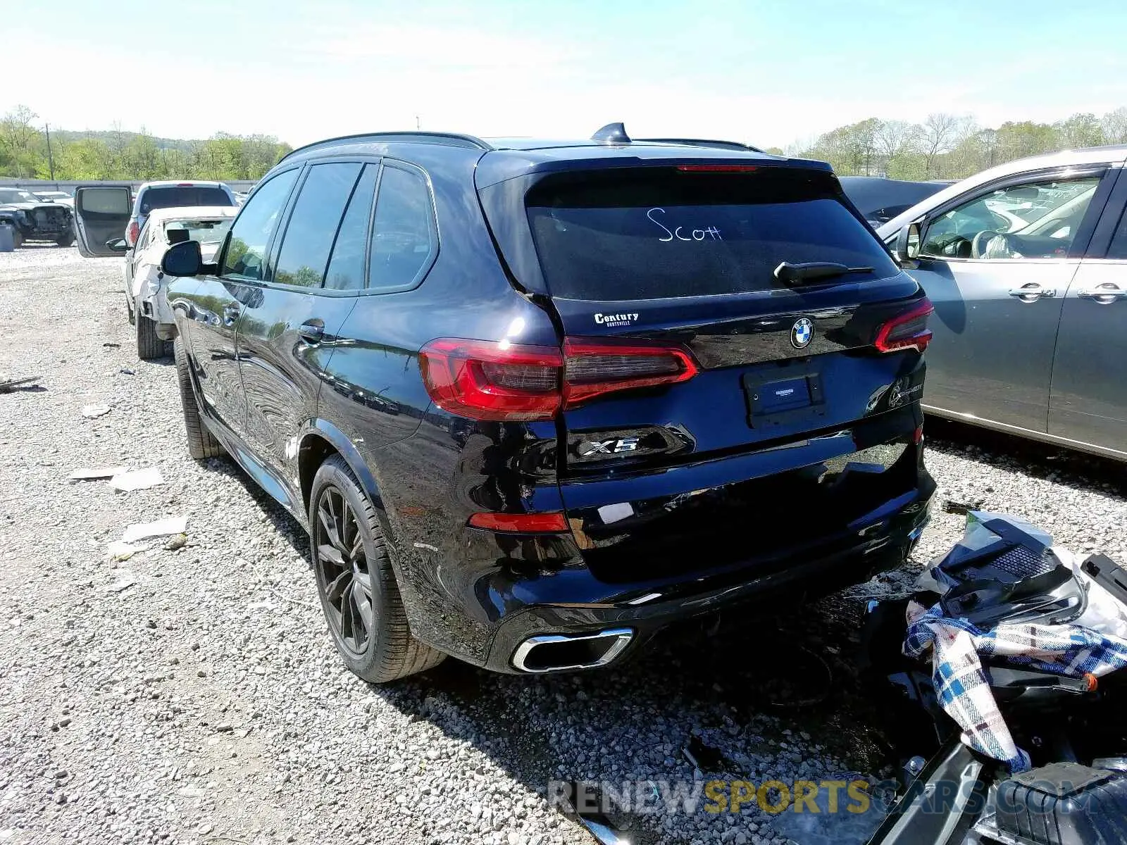 3 fotografías del automóvil dañado 5UXCR6C08L9B11172 BMW X5 XDRIVE4 2020