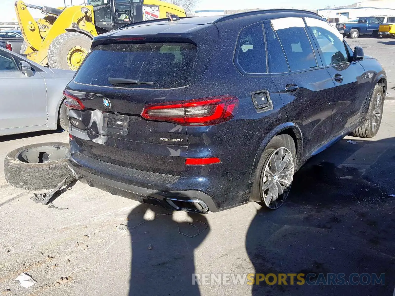 4 fotografías del automóvil dañado 5UXJU2C5XKLN65108 BMW X5 XDRIVE5 2019