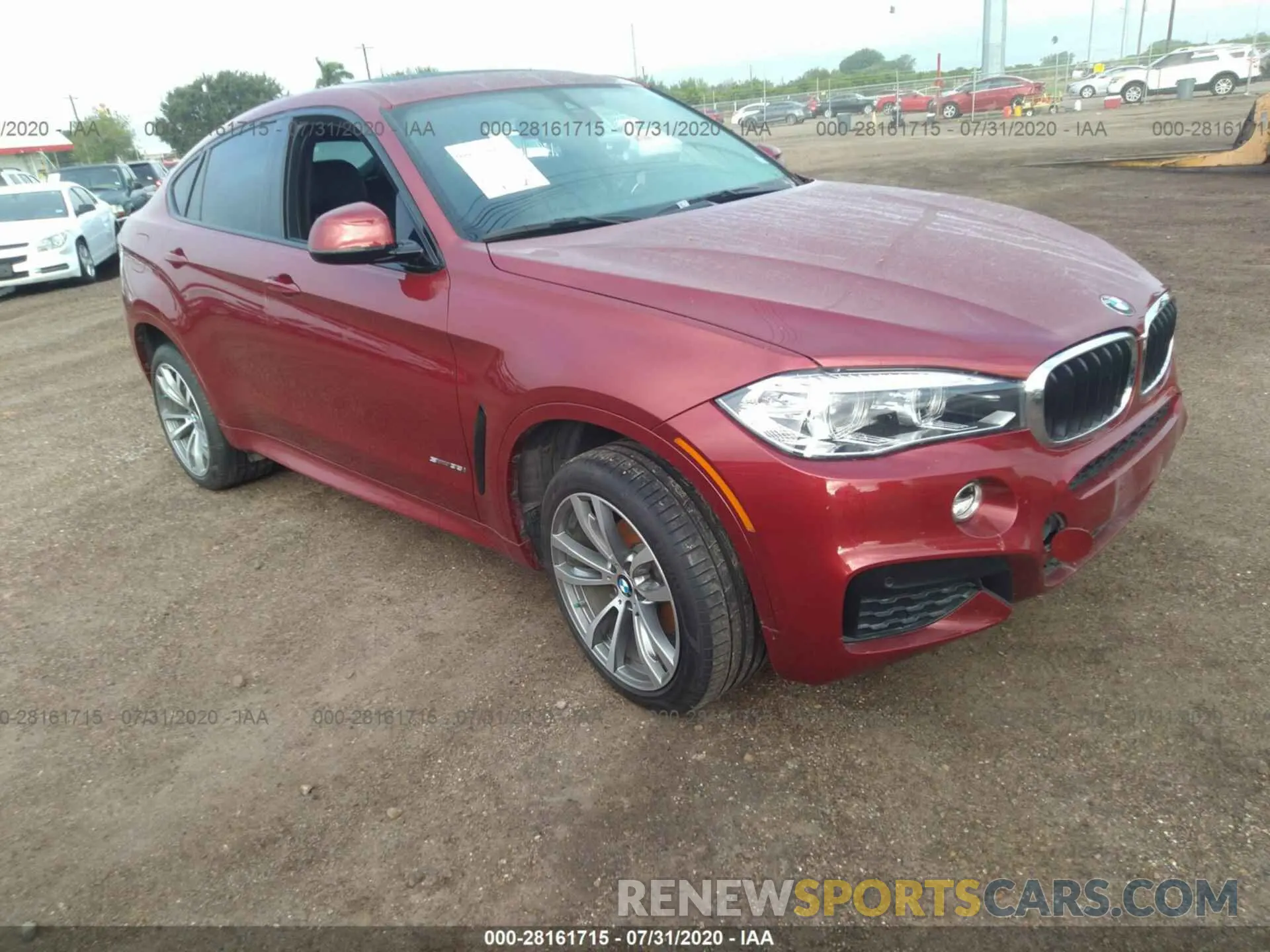 1 fotografías del automóvil dañado 5UXKU0C56K0G92810 BMW X6 2019
