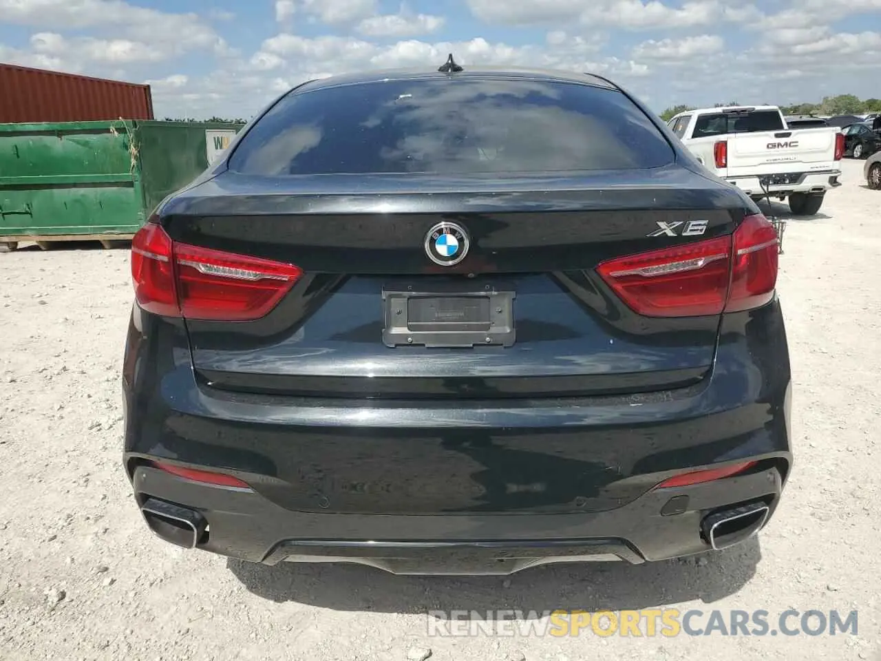 6 fotografías del automóvil dañado 5UXKU0C5XK0G92972 BMW X6 2019