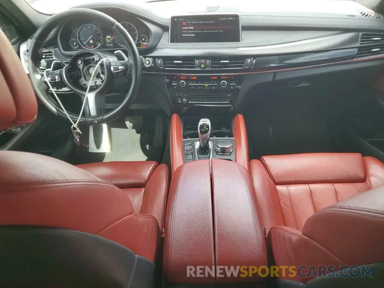 8 fotografías del automóvil dañado 5UXKU0C5XK0G92972 BMW X6 2019