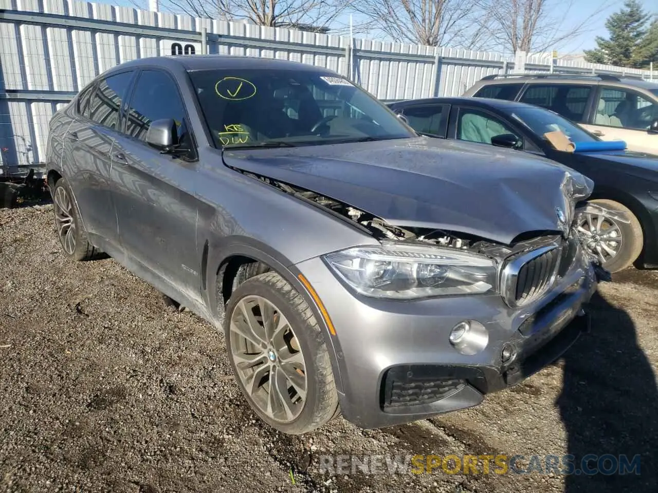 1 fotografías del automóvil dañado 5UXKU2C52K0Z64553 BMW X6 2019