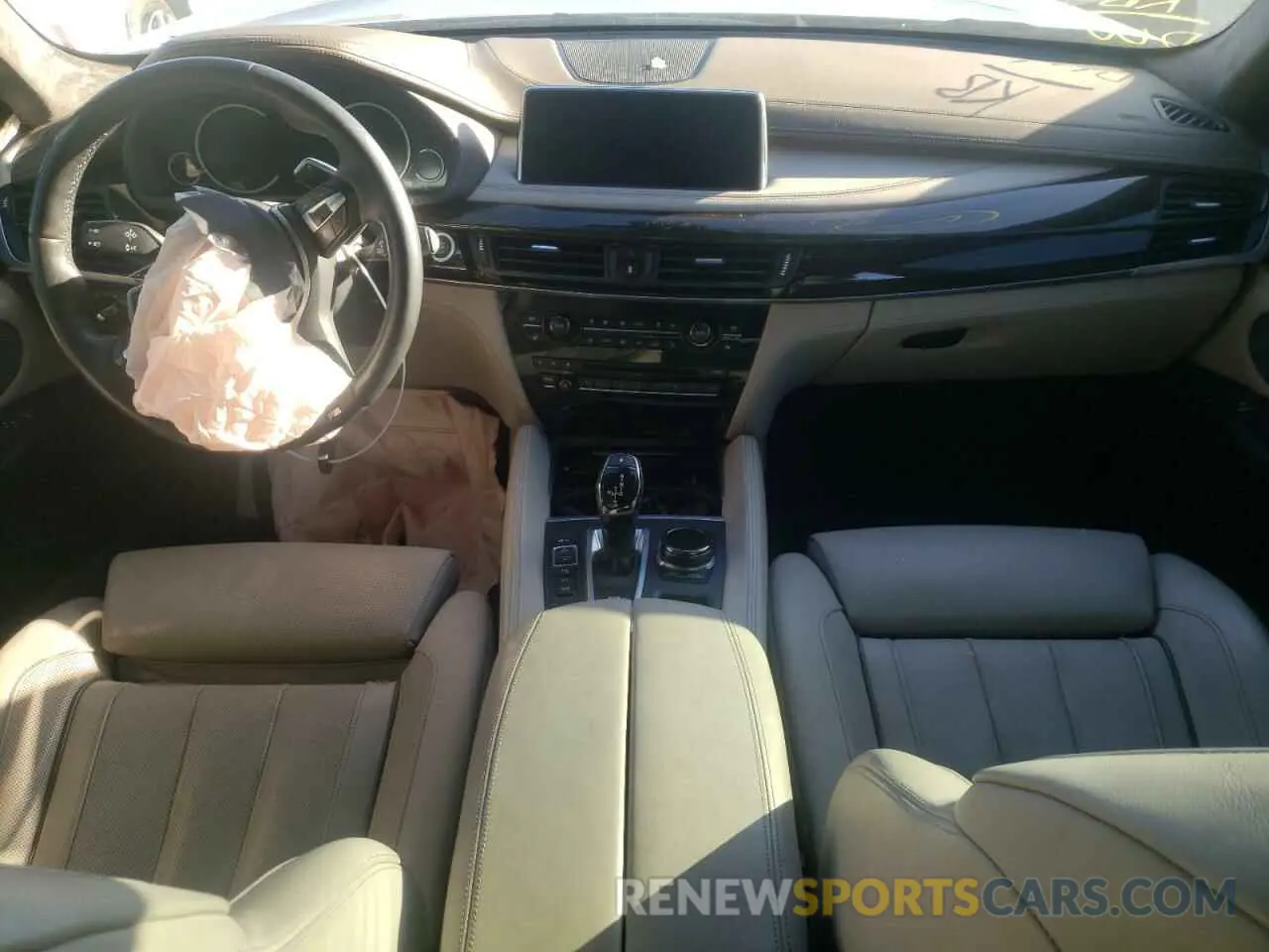 5 fotografías del automóvil dañado 5UXKU2C52K0Z64553 BMW X6 2019